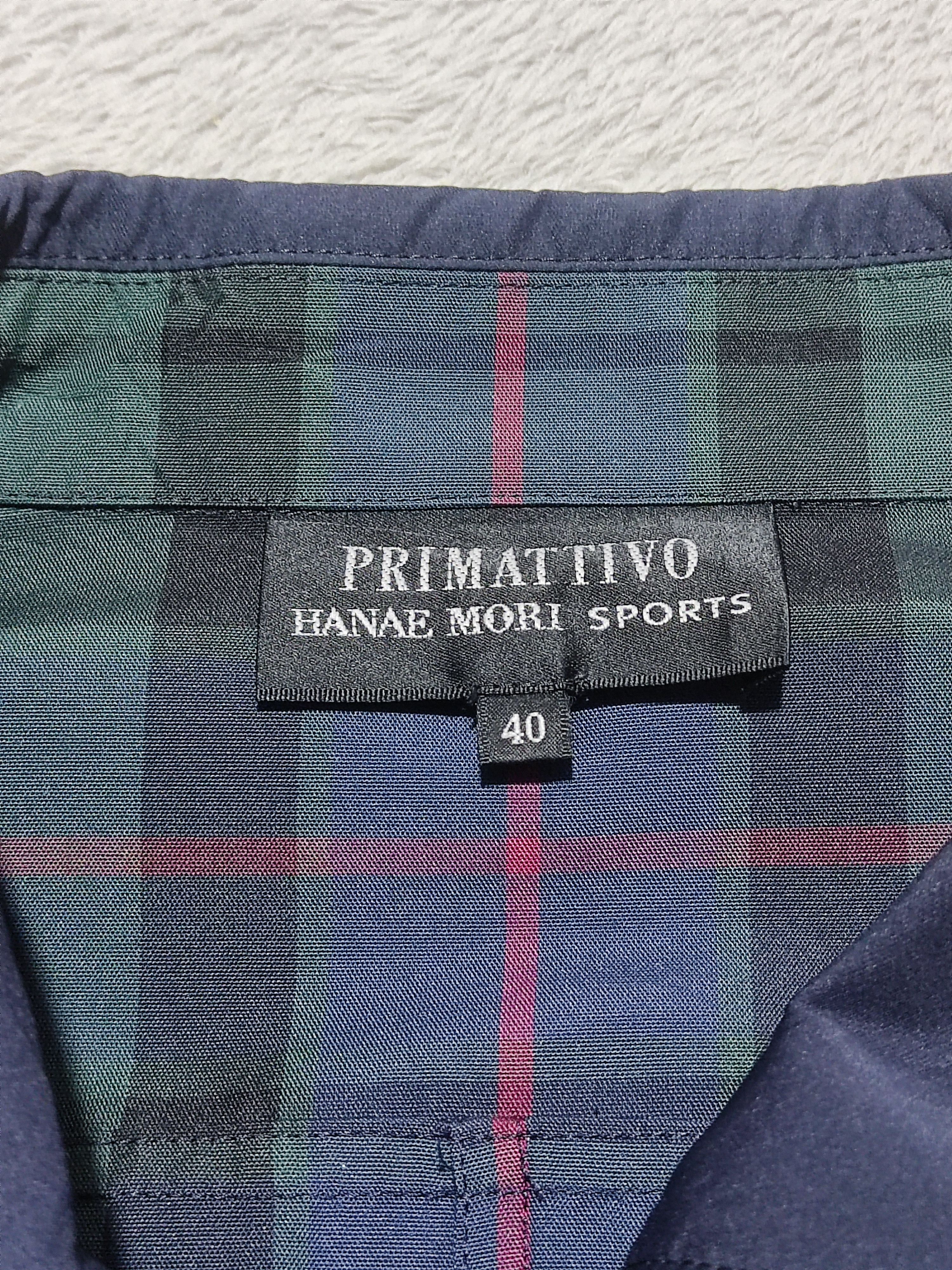 Hanae Mori PRIMATTIVO Hanae Mori Sports Technical Belted Jacket Tartan Size M / US 6-8 / IT 42-44 - 16 Thumbnail