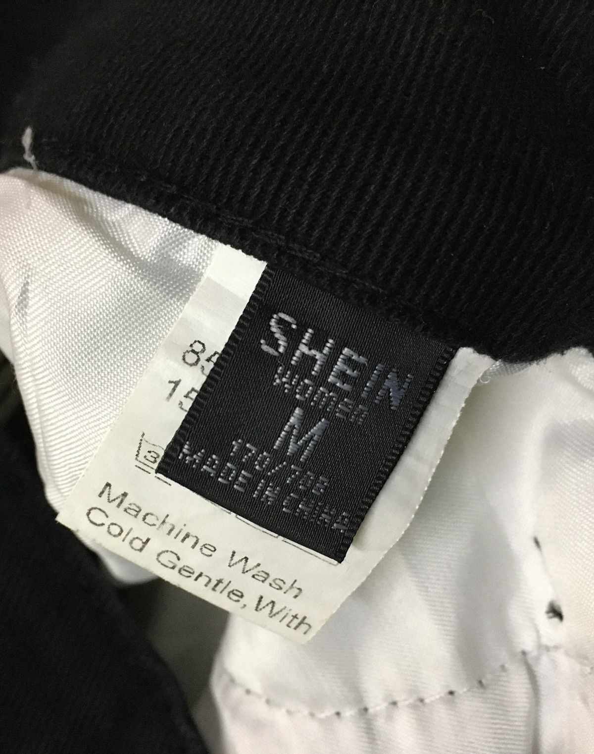If Six Was Nine × Le Grande Bleu (L.G.B.) × Shein Rare Design Japanese Brand Shein Patchwork Pants 2000s Size US 29 - 7 Thumbnail