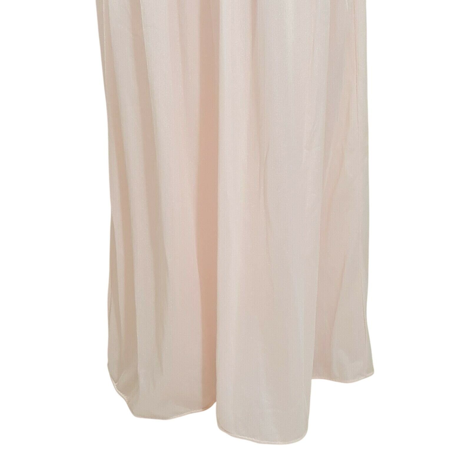 Other Cliche S Nightgown Lingerie USA Vintage Lace Sheer V Neck Ca Size ONE SIZE - 10 Thumbnail