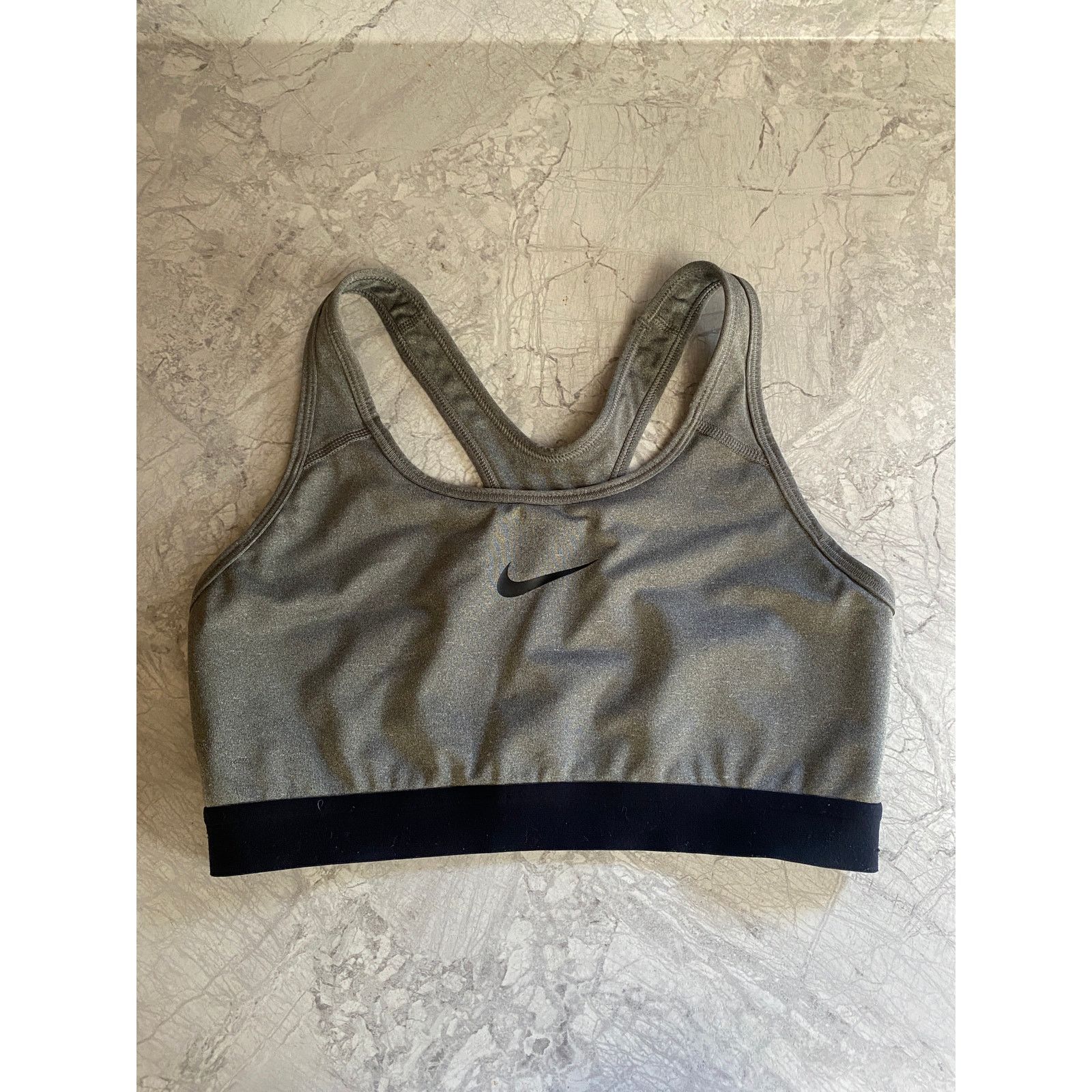 Nike Gray Nike Dri-Fit Sports Bra Size Medium Size M / US 6-8 / IT 42-44 - 1 Thumbnail