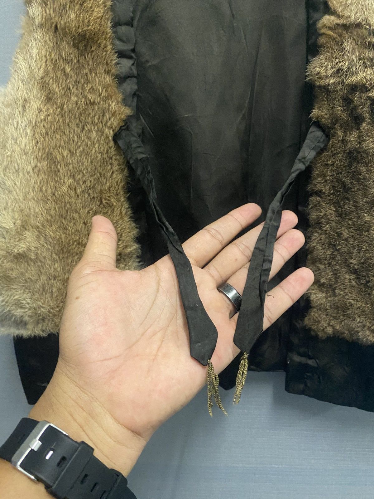 Japanese Brand Vintage Matsuzakaya Real Fur Vest Size US S / EU 44-46 / 1 - 7 Thumbnail