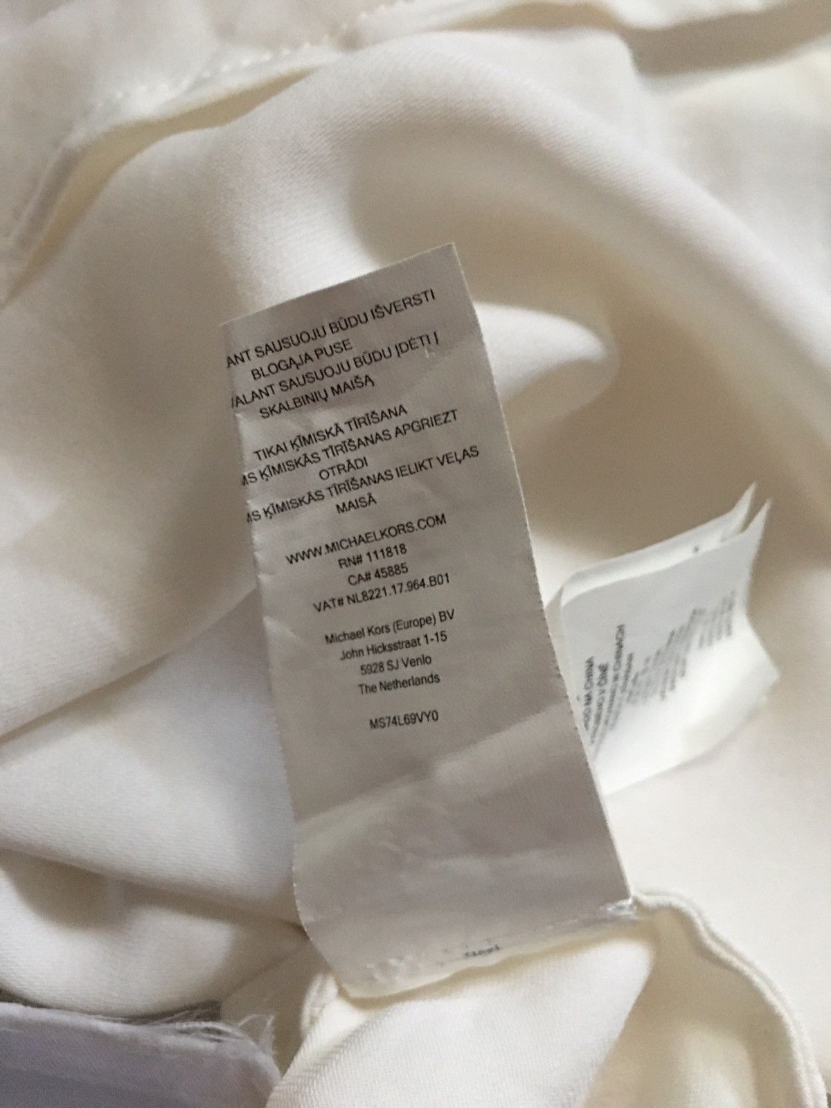 Michael Kors Michael Kors Chain-Neck Silk Blouse Sleeveless Size L Size L / US 10 / IT 46 - 17 Thumbnail