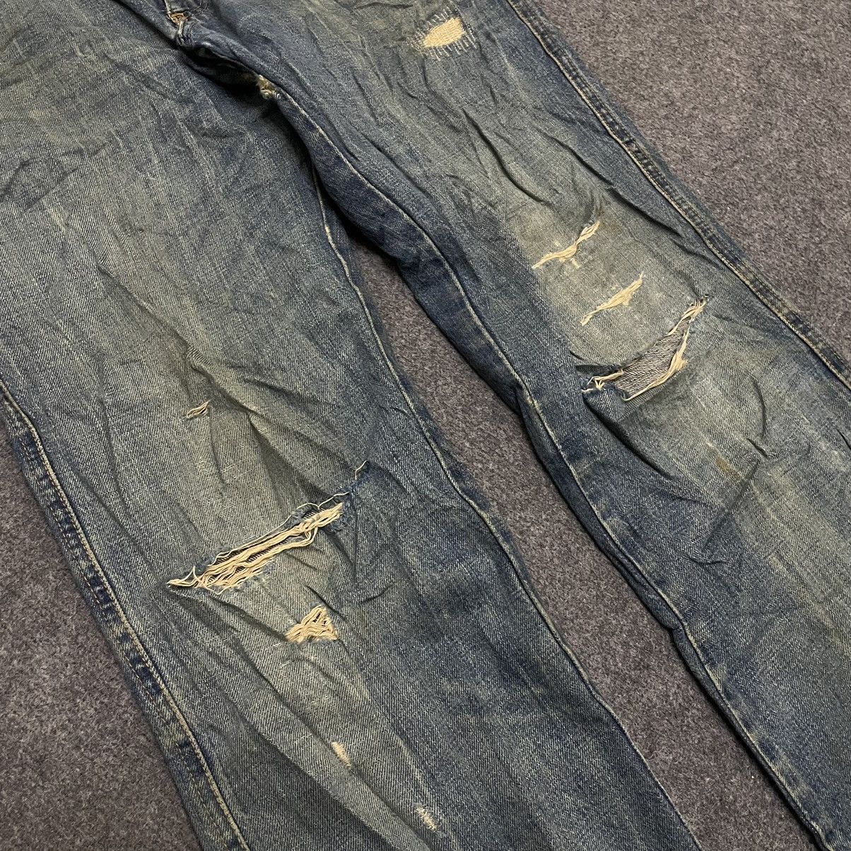 Dolce & Gabbana D&G Distressed Denim Grunge Style Size US 36 / EU 52 - 2 Thumbnail