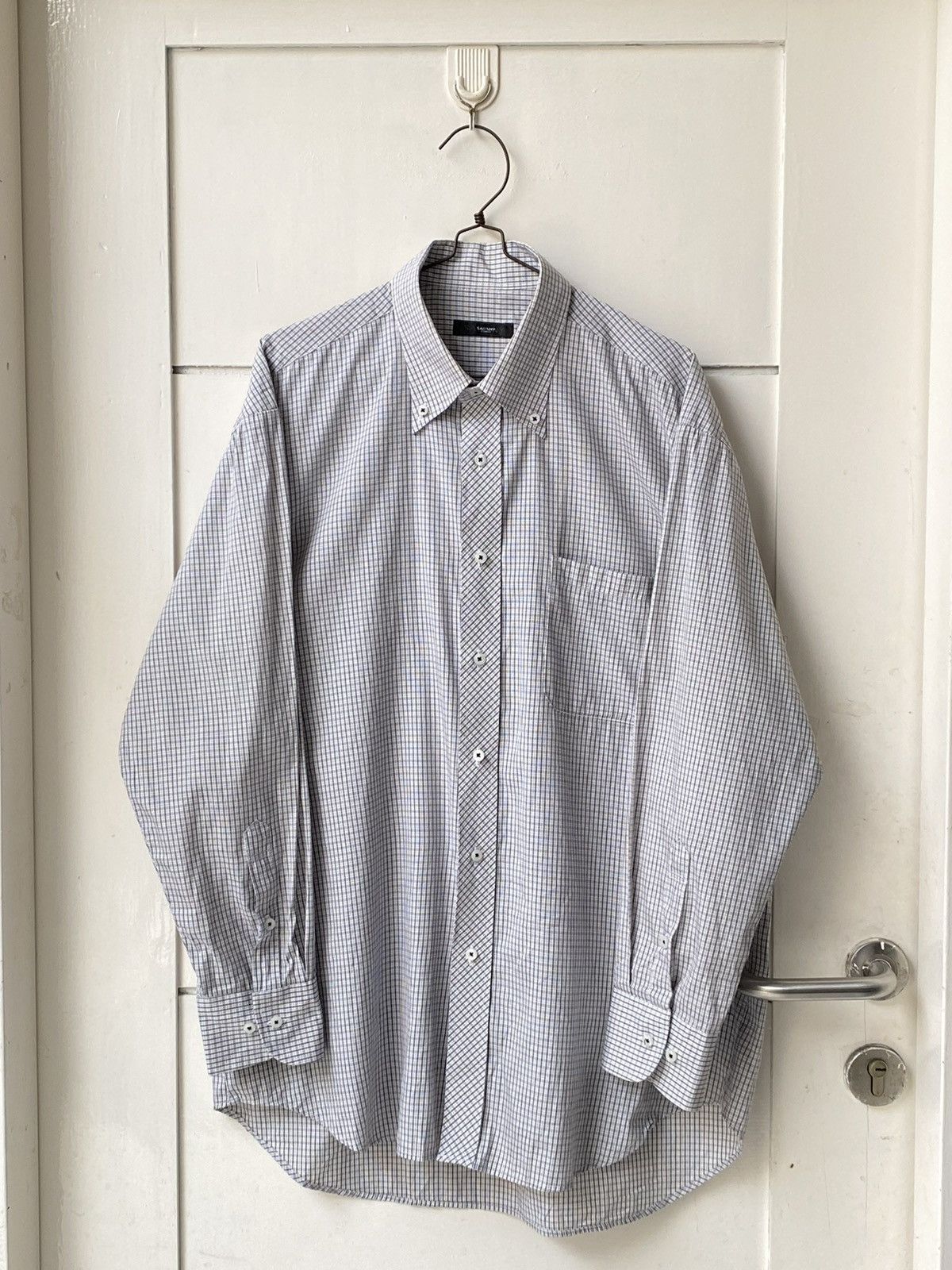 Yohji Yamamoto Yohji Yamamoto SACSNY Y’SACCS Plaid Shirt Size US L / EU 52-54 / 3 - 1 Thumbnail