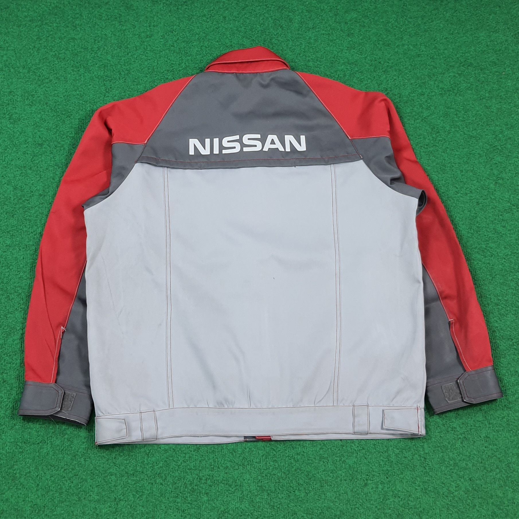Japanese Brand Vintage NISSAN Japan Racing Motorsports Jacket C296N30 Size US XL / EU 56 / 4 - 1 Thumbnail