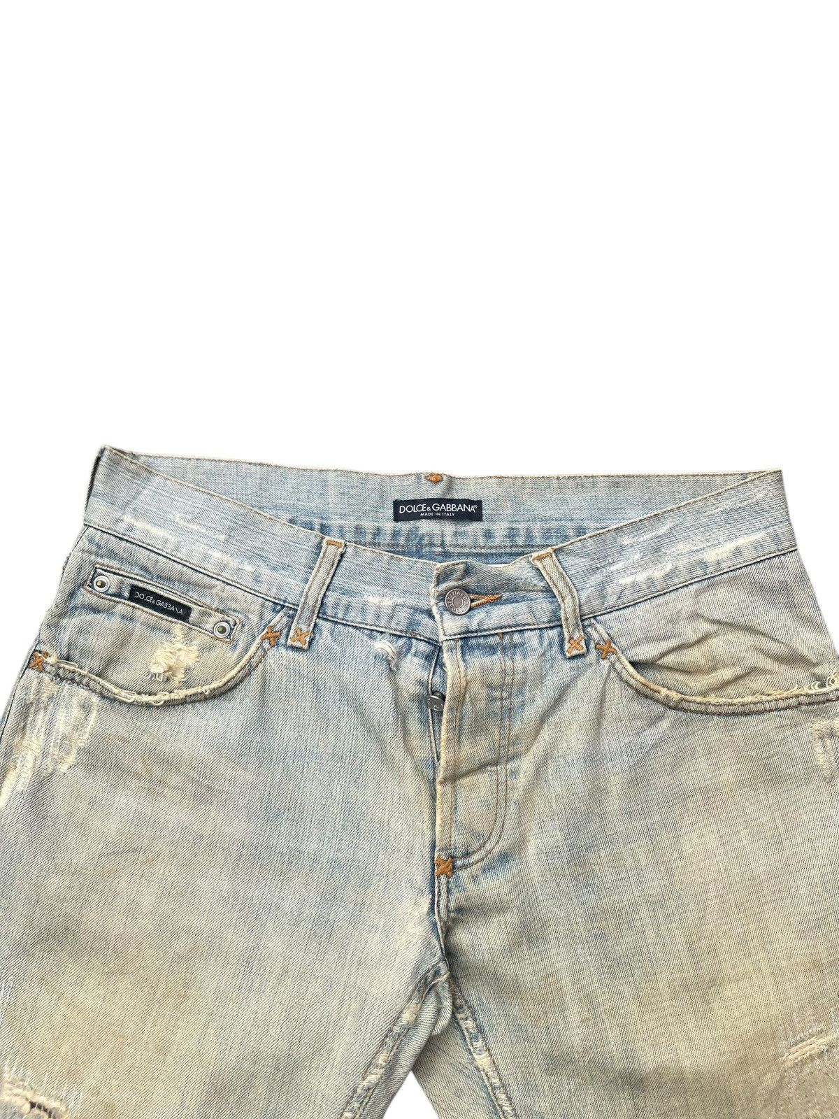 Dolce & Gabbana Vintage Dolce & Gabbana Distresed Size US 35 - 2 Thumbnail