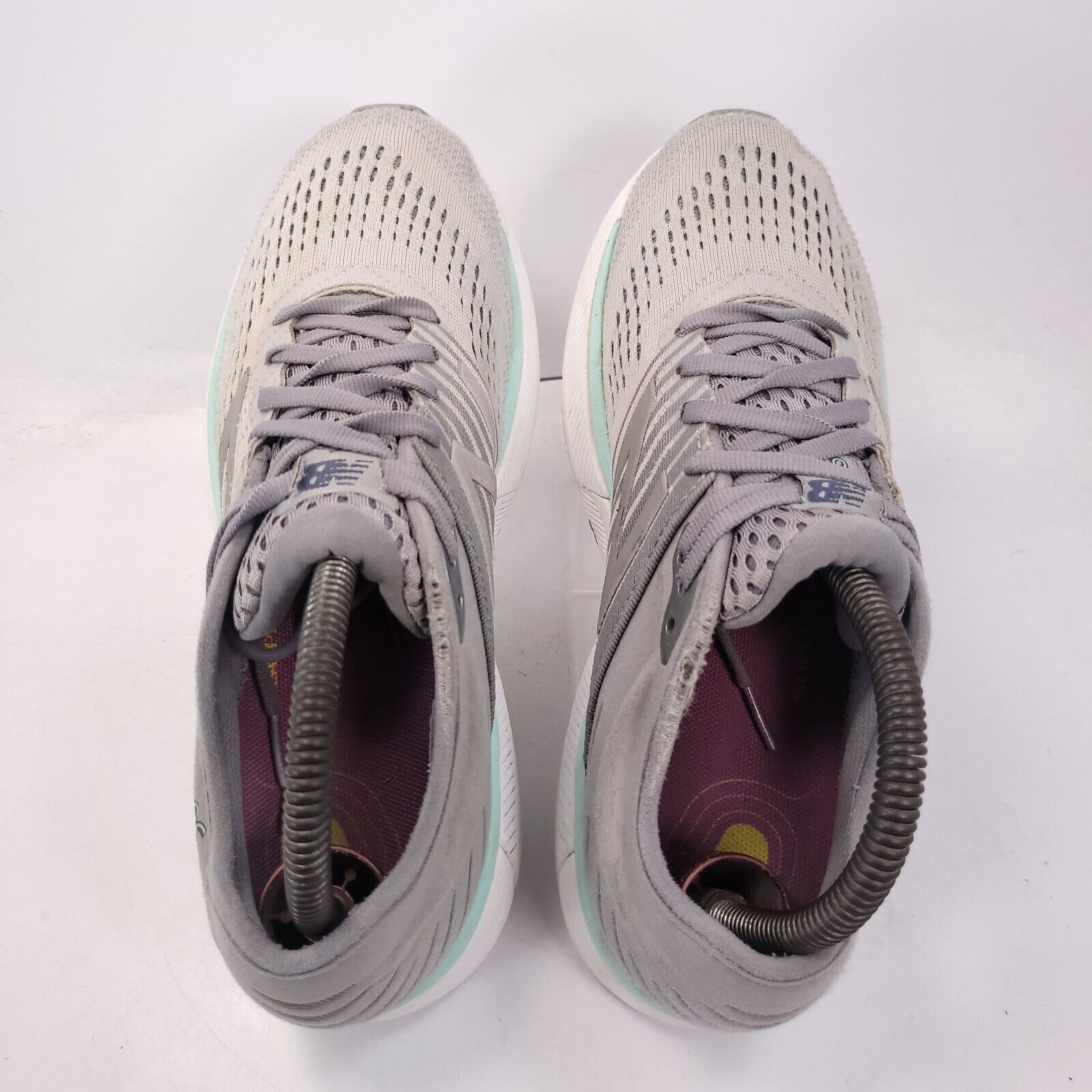New Balance New Balance 860 Athletic Shoe Women Size 8.5 Gray Blue White Size US 8.5 / IT 38.5 - 4 Thumbnail