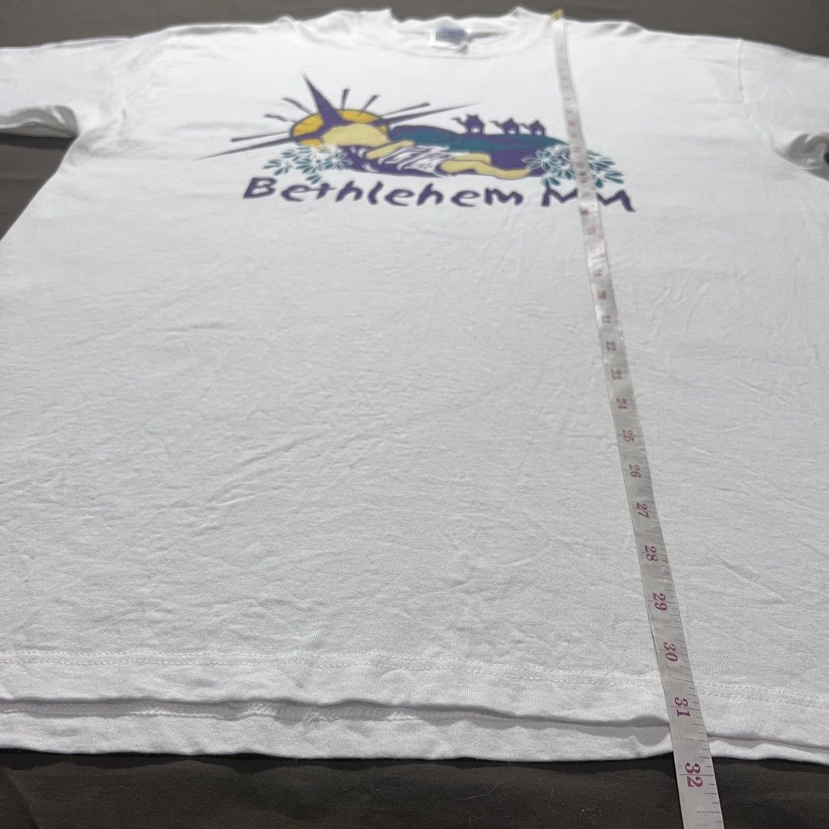 Vintage Vintage Y2K Bethlehem Jesus God Holy Bible Promo Tee XL Size US XL / EU 56 / 4 - 7 Thumbnail