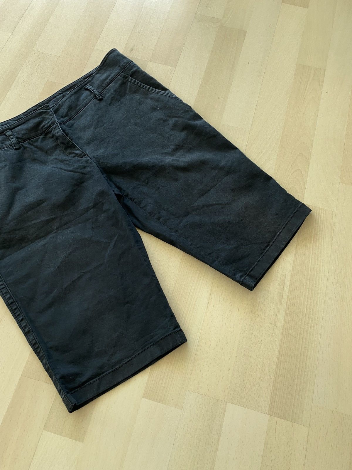 Prada Prada Vintage Black Tab Shorts Size US 31 - 5 Thumbnail