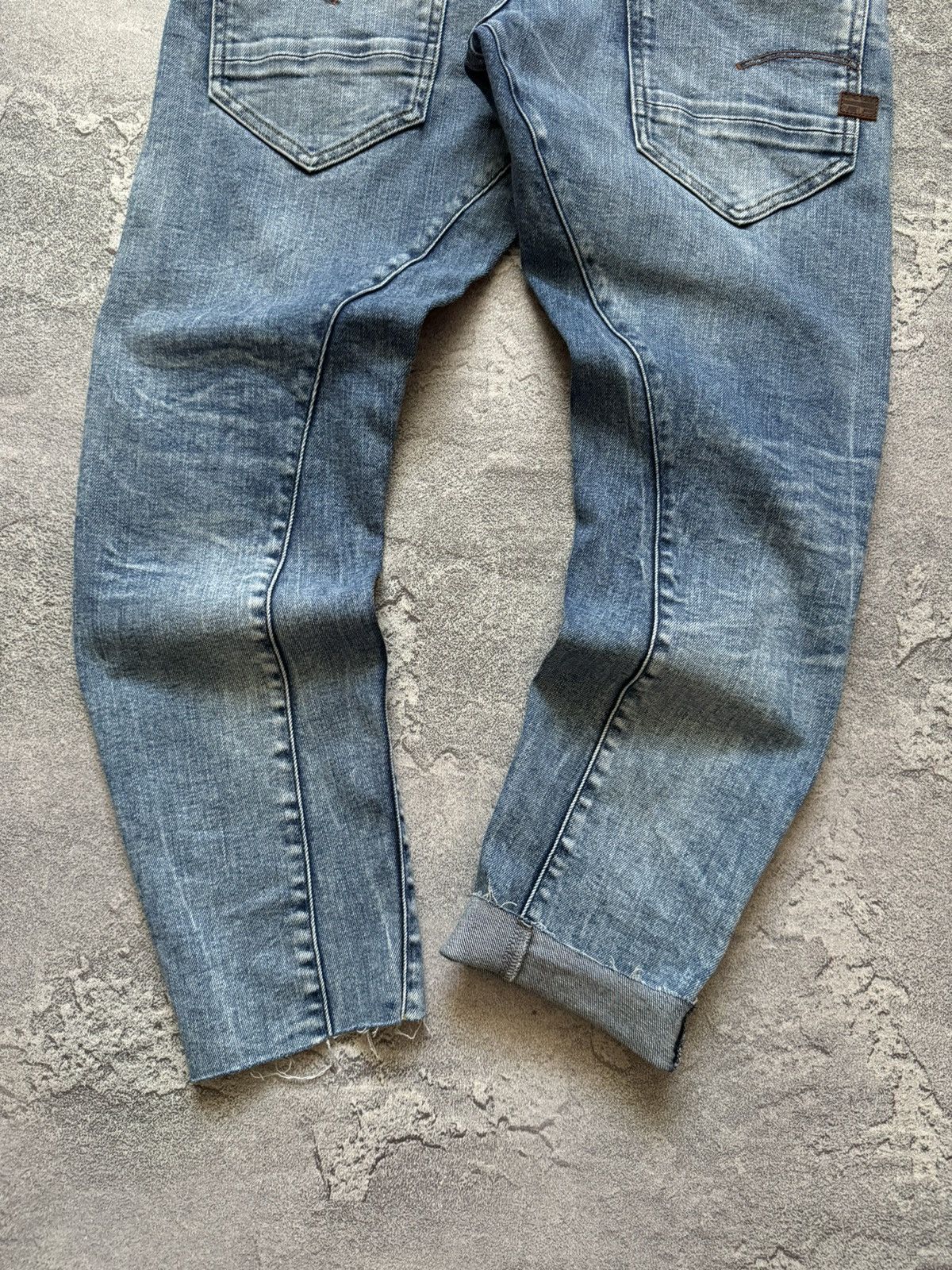 G-Star × Vintage G star raw 31/34 DSTAQ 3D super slim denim jean trouser pant Size US 31 - 2 Thumbnail