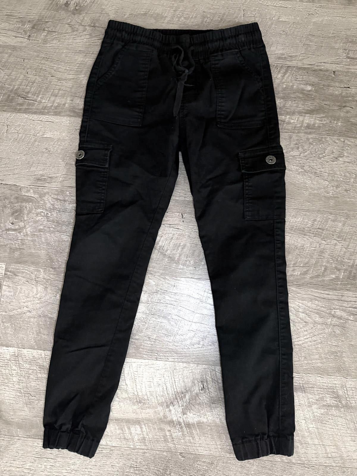 Pit Viper V.I.P. Black Jogger Cargo Pants Size 27" / US 4 / IT 40 - 1 Thumbnail
