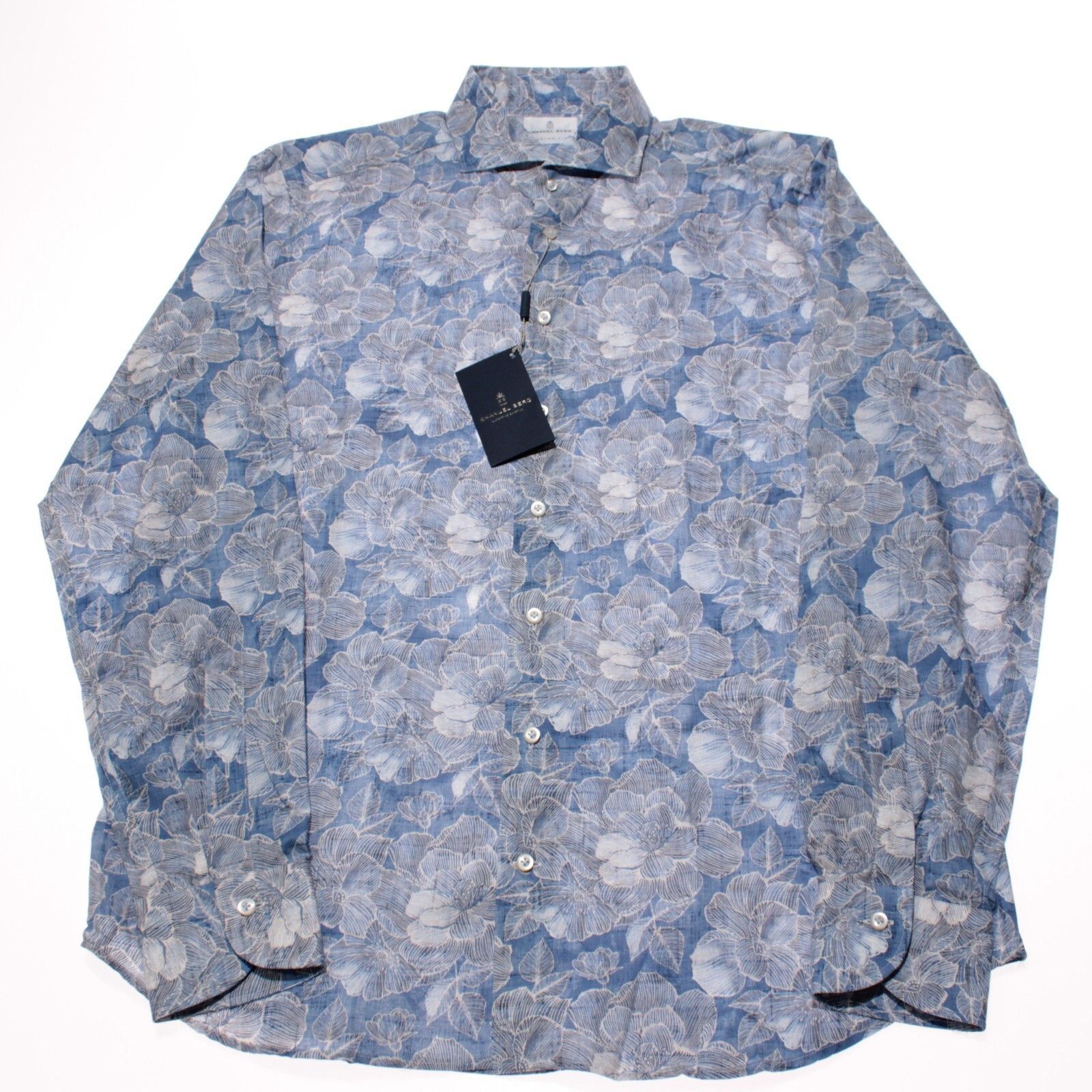 Other Emanuel Berg New with tags Shirt Size L US In Blue Size US L / EU 52-54 / 3 - 3 Thumbnail