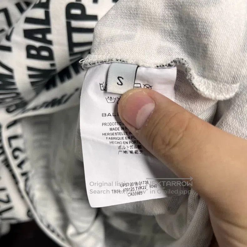 Balenciaga Balenciaga All-Over Print Sweatshirt. Size US S / EU 44-46 / 1 - 4 Thumbnail