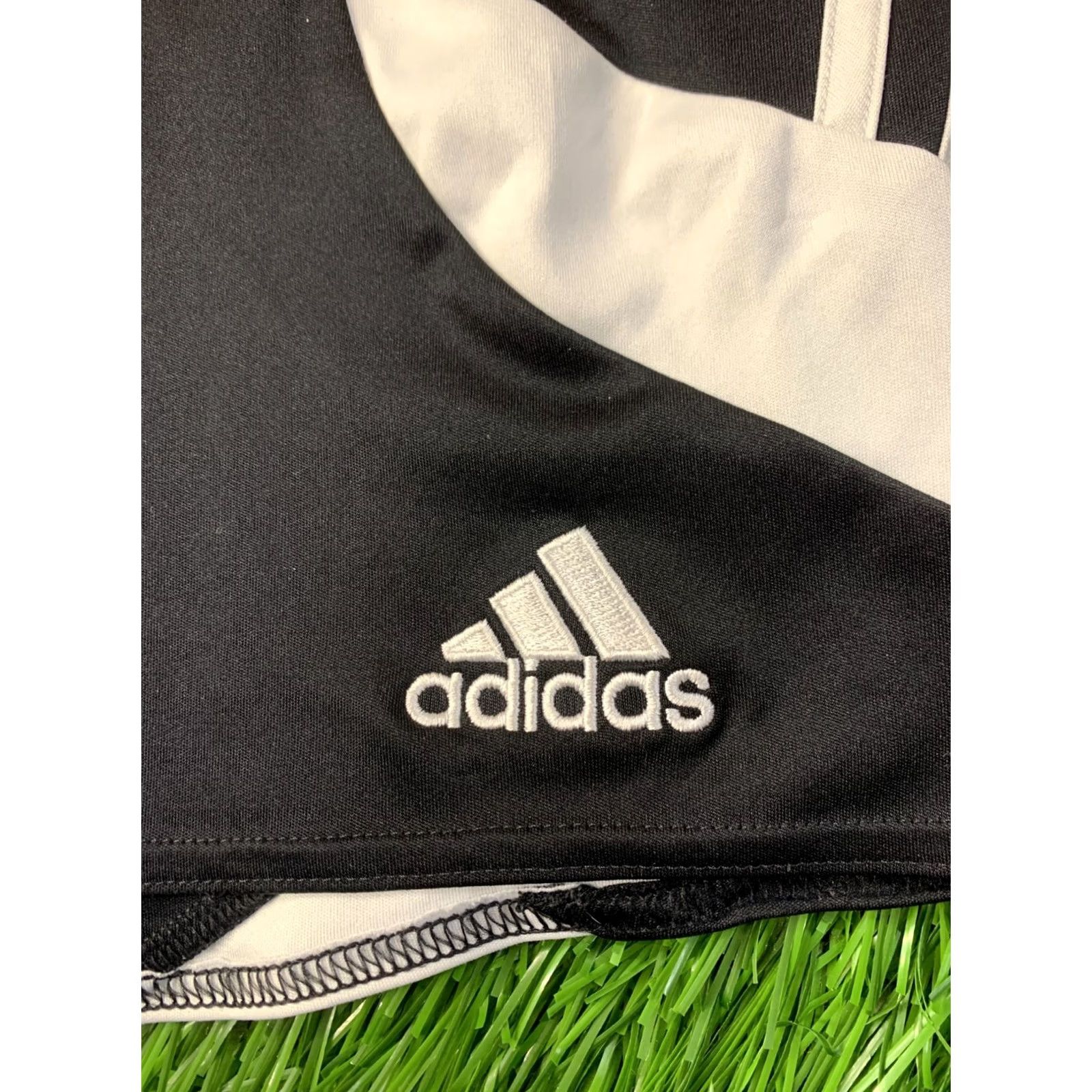 Adidas ADIDAS Nova PERFORMANCE CLIMALITE 2016 ORIGINAL MEN Football Shorts S Black White Football Mens Short 2016 Adidas Nova Climalite Size US 29 - 2 Thumbnail