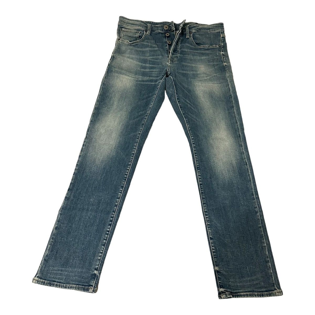 G-Star G Star Raw Denim Jeans 3301 Blue Size 33/32 (100% Authentic) Size US 33 - 1 Thumbnail