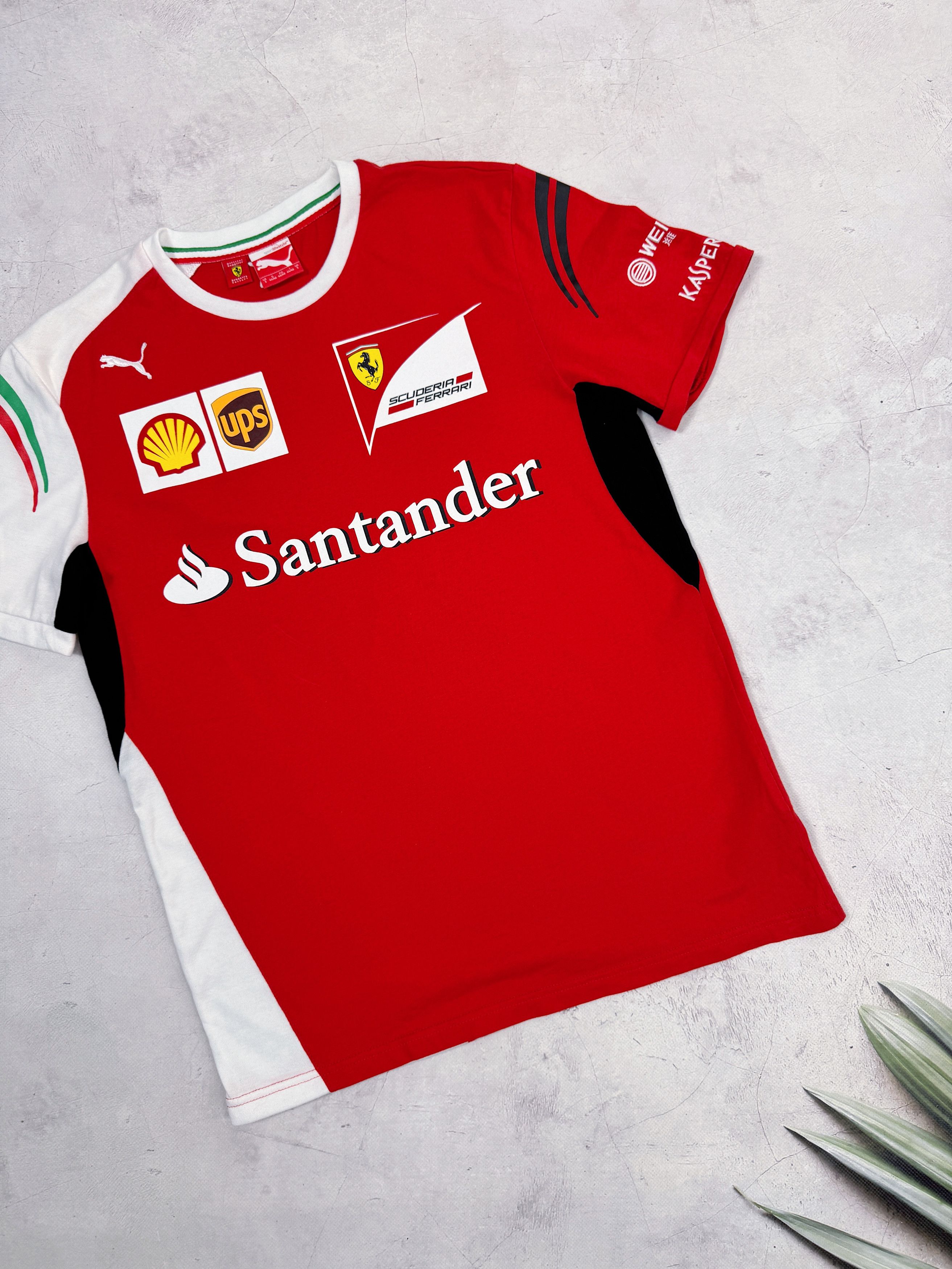 Ferrari Puma & Scuderia Ferrari T-Shirt Formula1 Team Santander Size US S / EU 44-46 / 1 - 4 Thumbnail