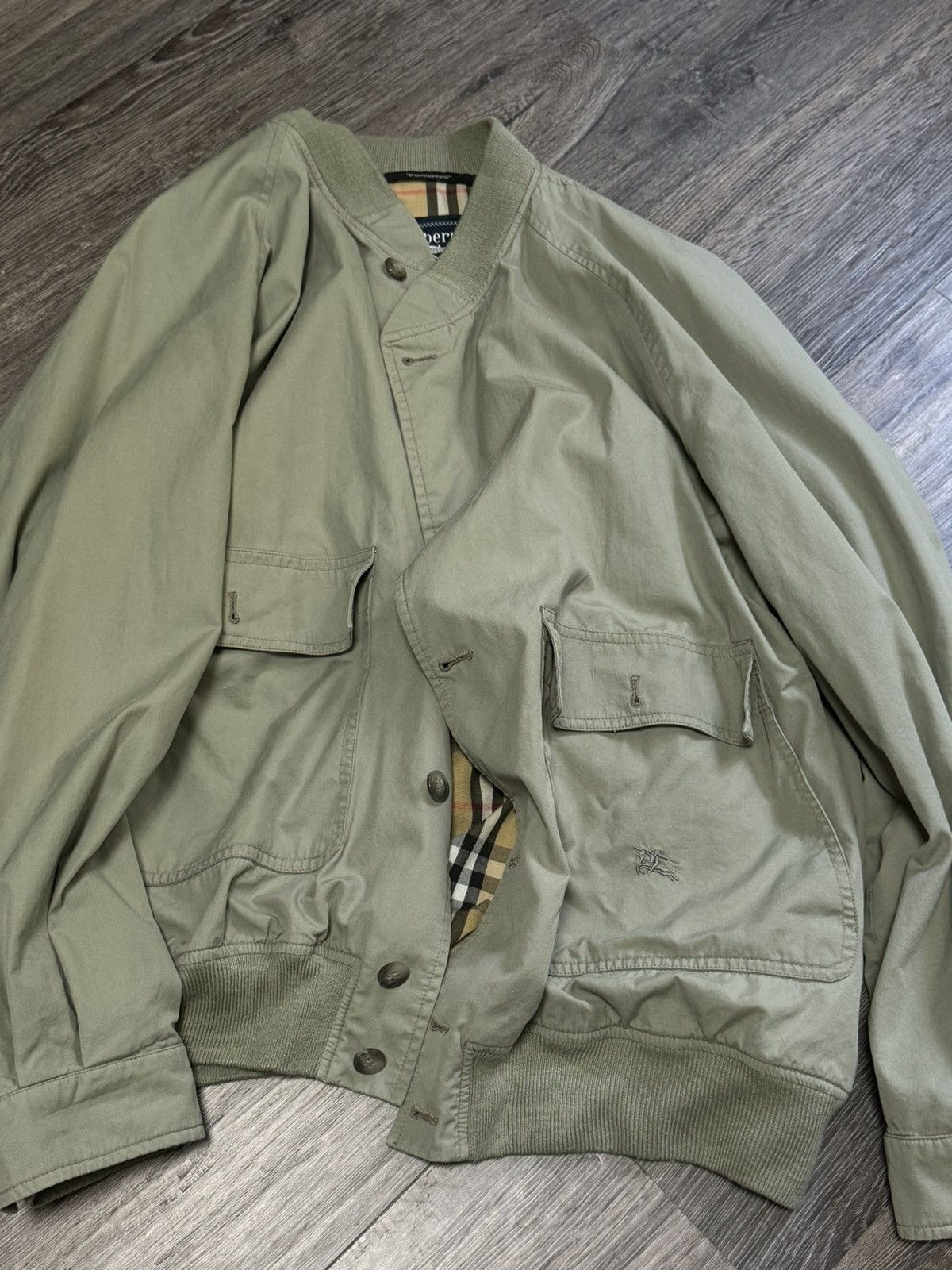 Burberry Burberry light jacket olive Size US M / EU 48-50 / 2 - 8 Thumbnail