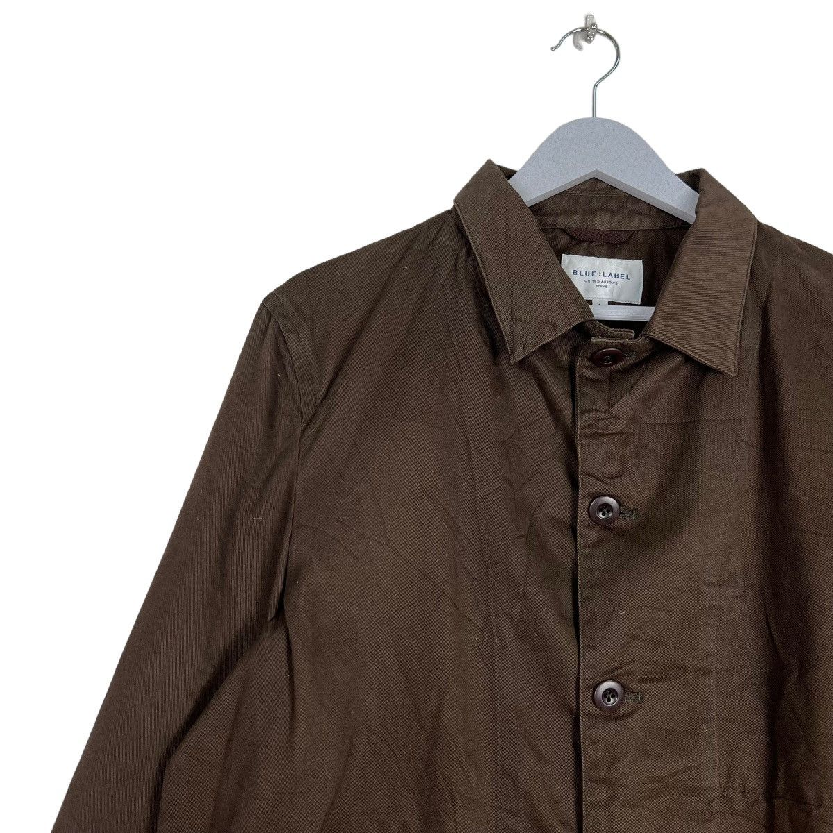 Issey Miyake BLUE LABEL UNITED ARROWS RICH BROWN CHORE JACKET Size US L / EU 52-54 / 3 - 8 Thumbnail