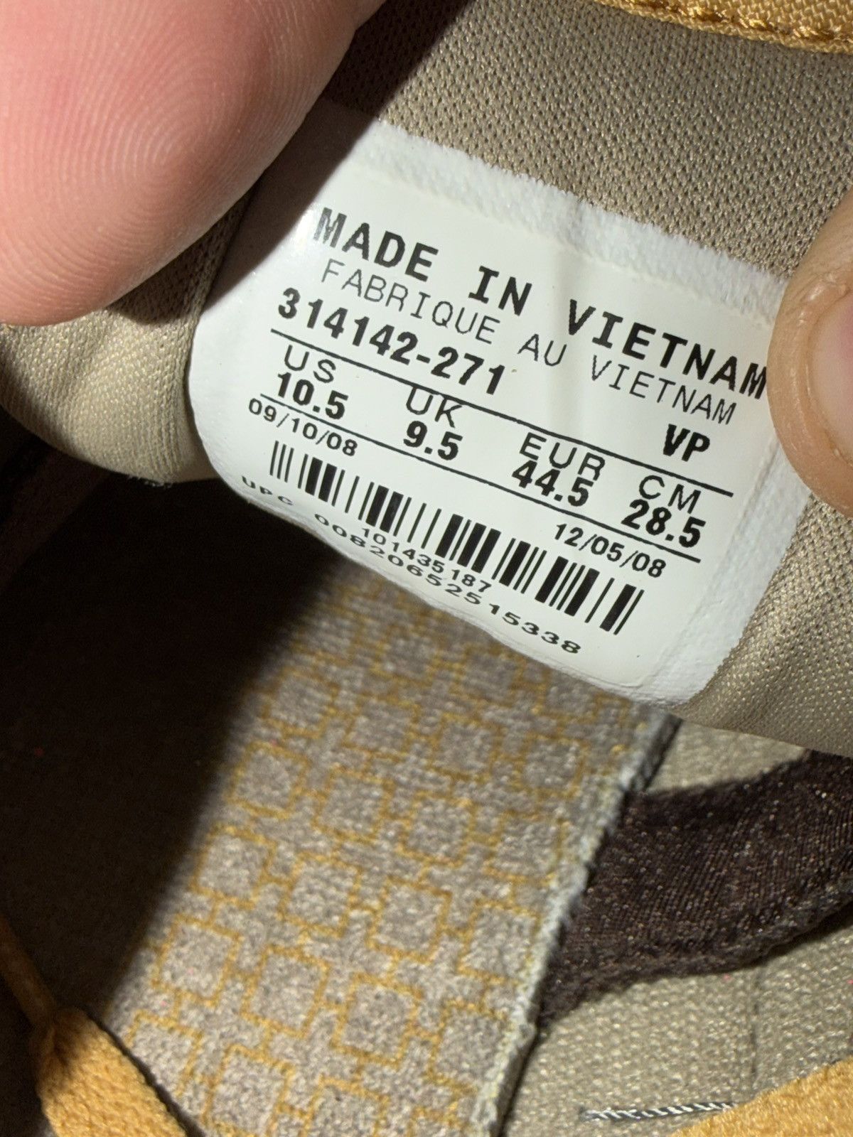 Nike SB Dunk Low 6.0 Dark Brown Tan Size US 10.5 / EU 43-44 - 7 Thumbnail