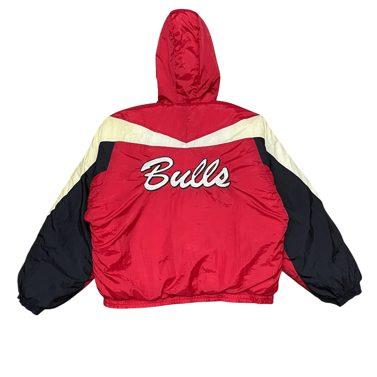 NBA Vintage Chicago Bulls Puffer Jacket Reversible NBA Team Size US L / EU 52-54 / 3 - 15 Thumbnail
