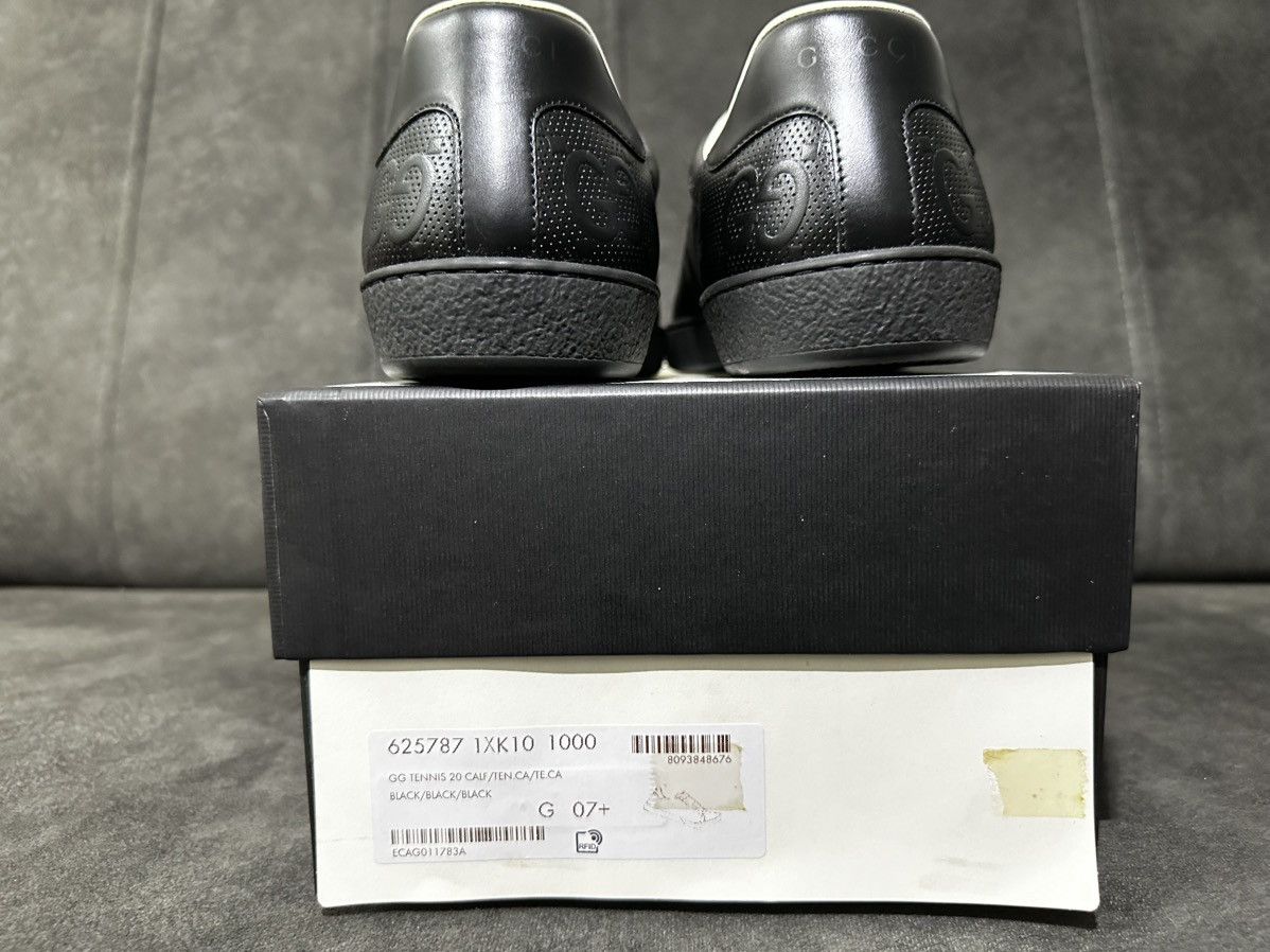 Designer × Gucci Gucci GG Tennis 20 Ace Leather Low Trainer Size US 7.5 / EU 40-41 - 7 Thumbnail