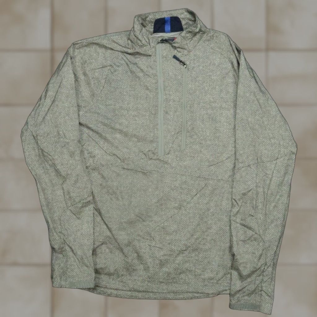RLX Ralph Lauren RLX Ralph Lauren Jacket Mens Medium Gray Rotator Pullover Bi-Swing Half Zip Size US M / EU 48-50 / 2 - 1 Thumbnail