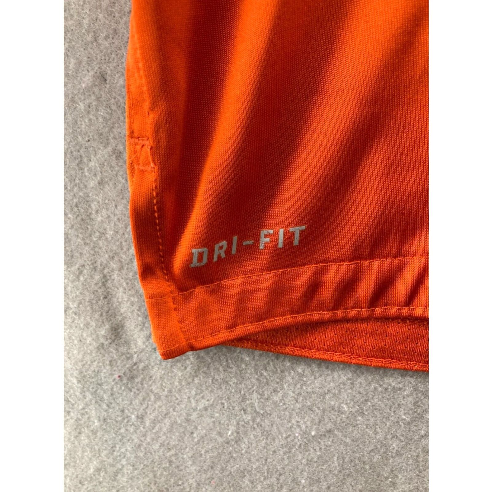 Nike Nike Dri-Fit Polo Shirt Mens S Orange Clemson Athletic Shirt Size US S / EU 44-46 / 1 - 4 Thumbnail