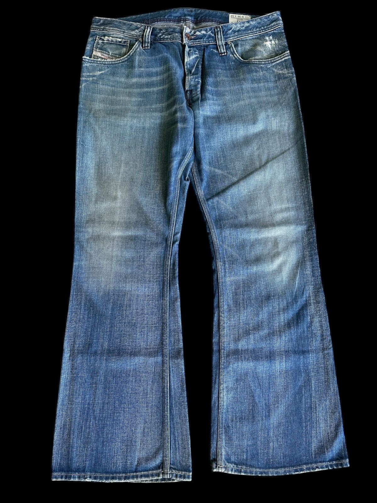 Flare 💥 Diesel Flare Denim Blue Washed 💥