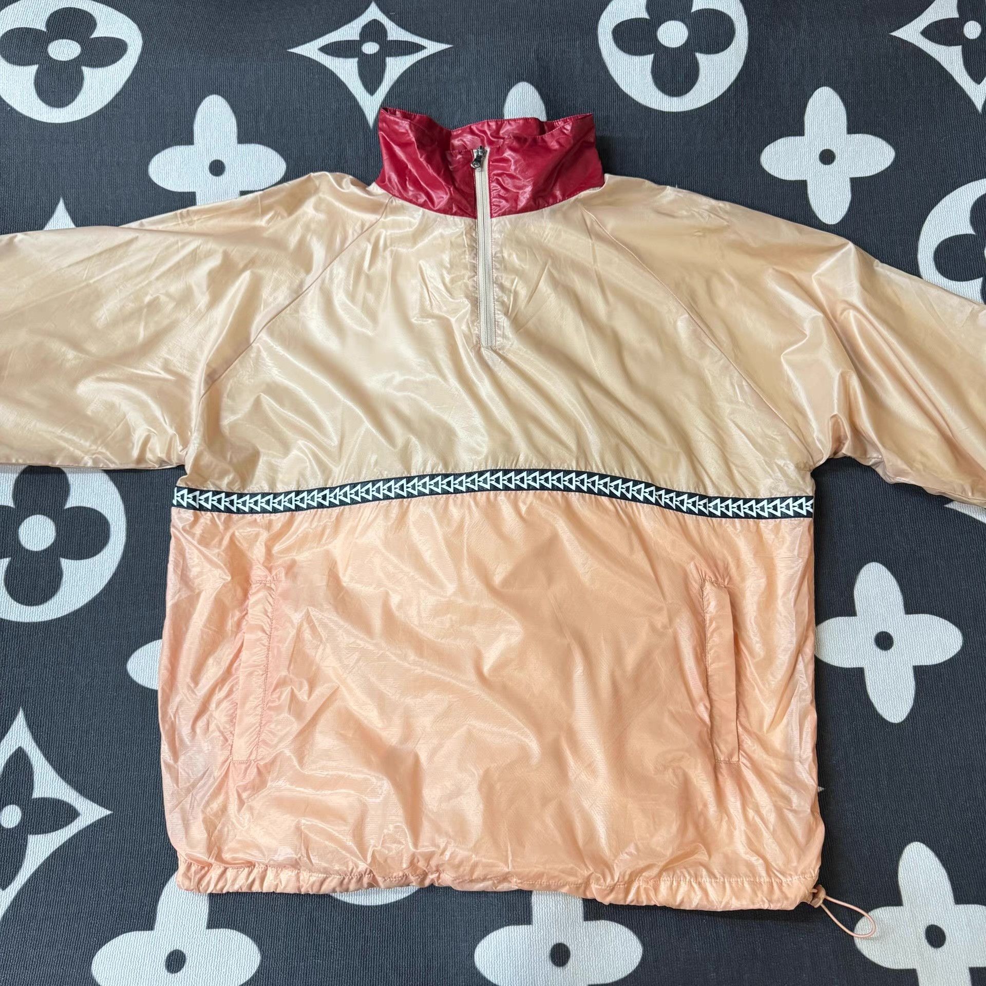 Kith KITH Pink Gradient Half-Zip Jacket Q10 Size US XL / EU 56 / 4 - 1 Thumbnail