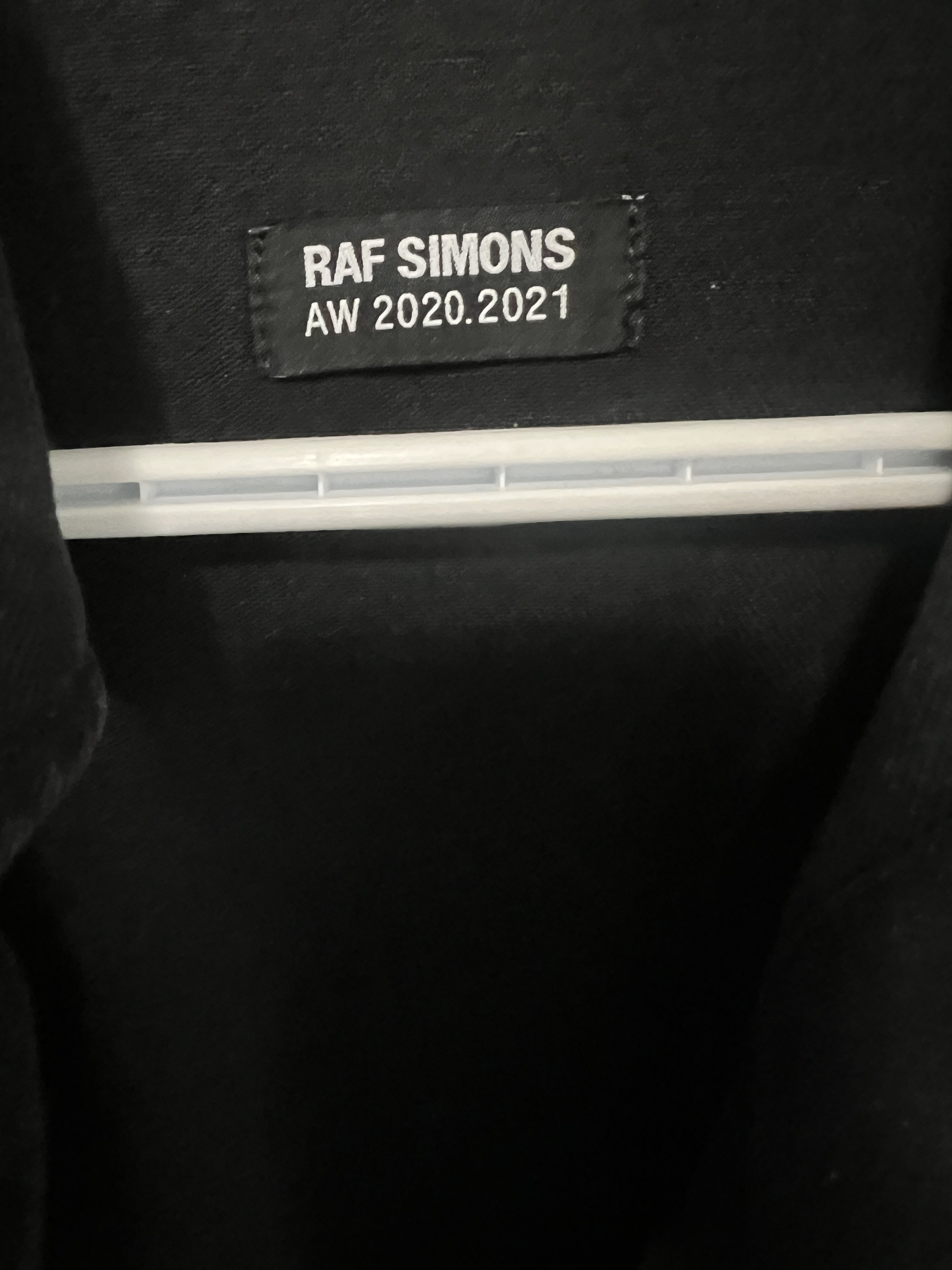 Raf Simons Raf Simons AW20 RS Patch Black Denim Shirt Jacket Size M Size US M / EU 48-50 / 2 - 2 Thumbnail