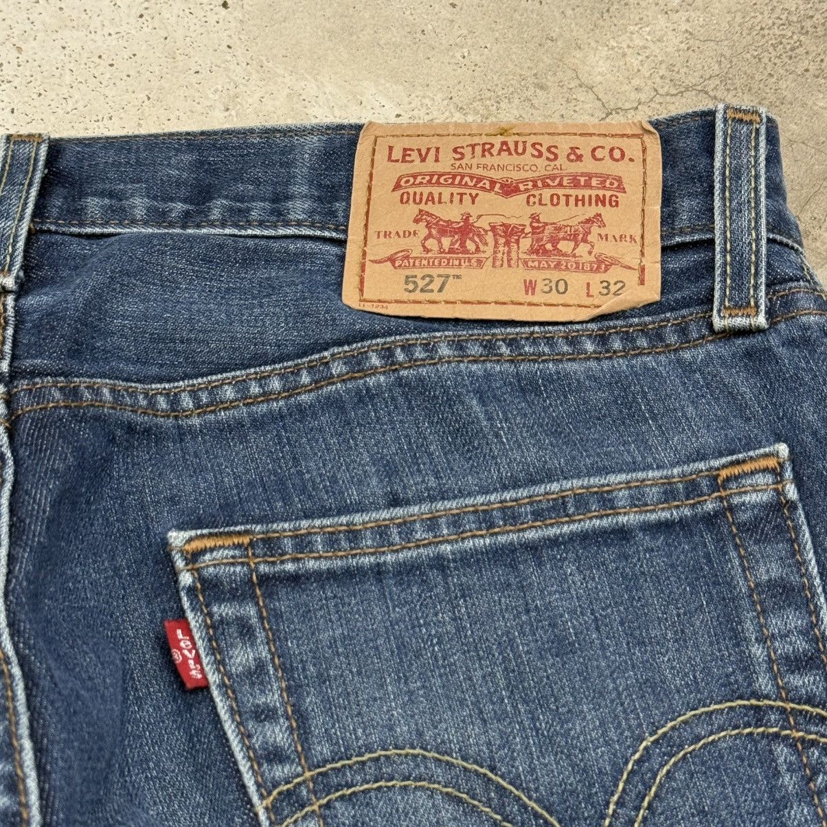 Levi's Levis 527 Low Bootcut Denim Pants Size US 30 / EU 46 - 15 Thumbnail