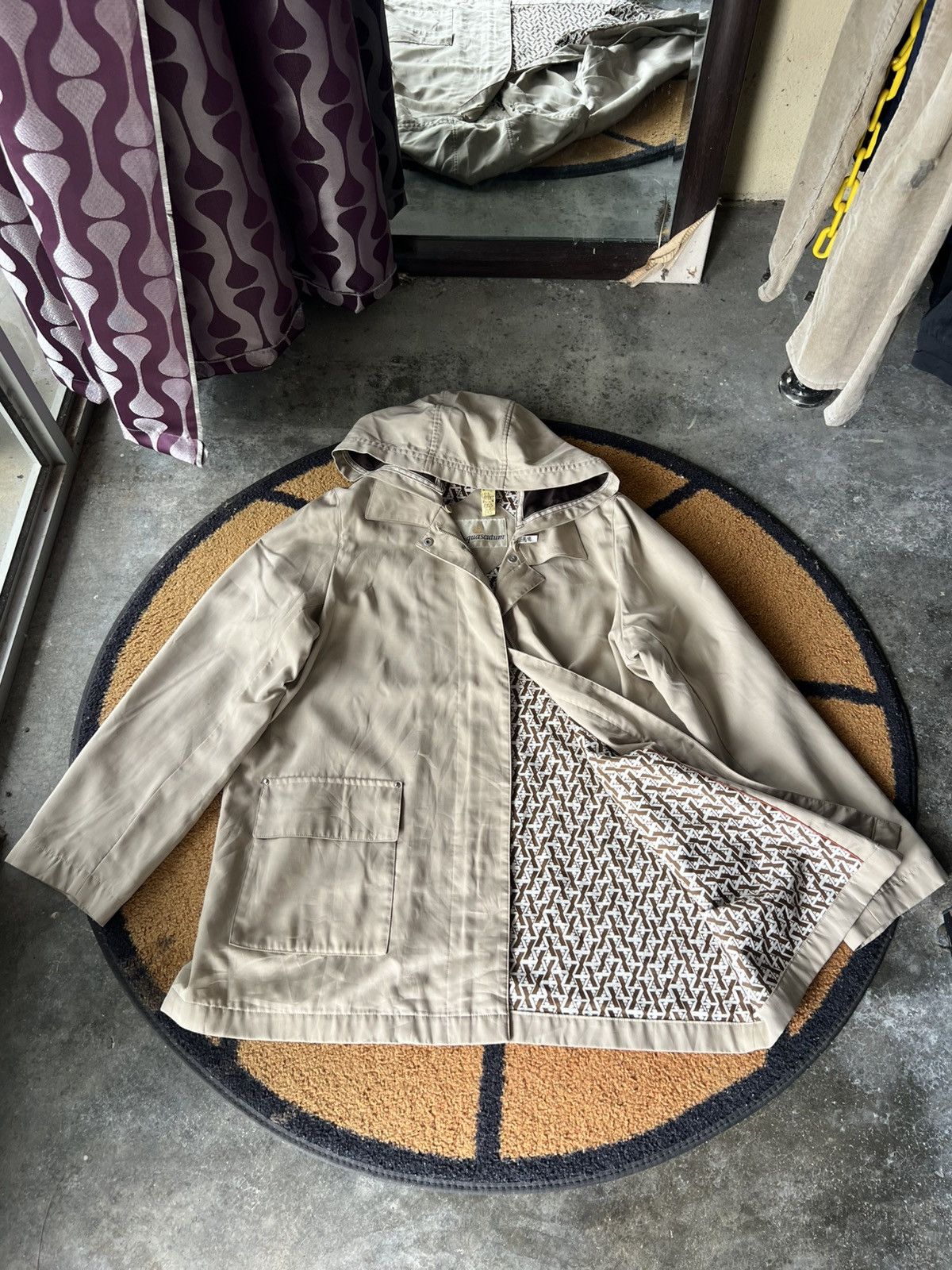 Aquascutum 🔥Vintage Aquascutum Made in Japan Zipper Jacket Hoodie Size L / US 10 / IT 46 - 1 Thumbnail