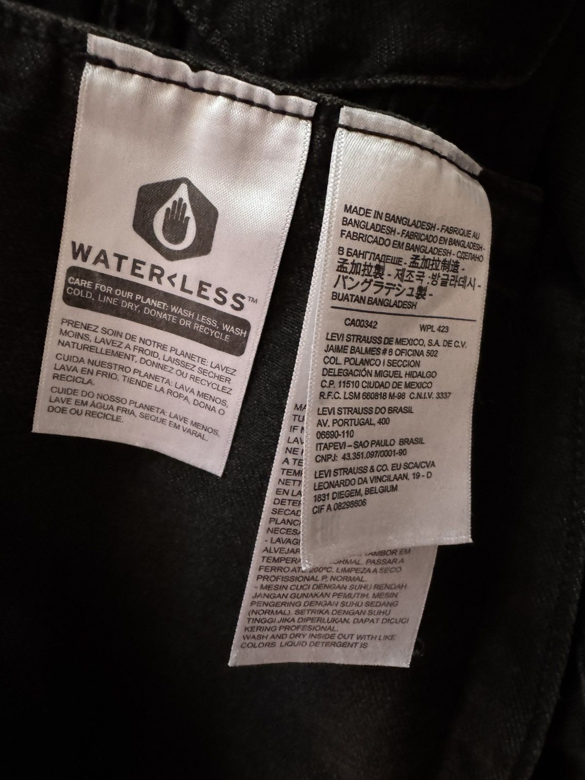 Levi's Levi’s Virgil Denim Jacket Black Size US S / EU 44-46 / 1 - 4 Thumbnail