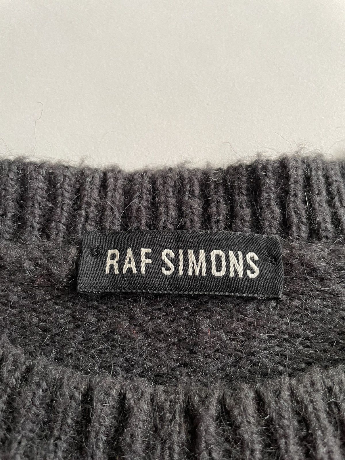 Raf Simons Raf Simons FW13 Striped Mohair Wool Sweater Size US L / EU 52-54 / 3 - 5 Thumbnail