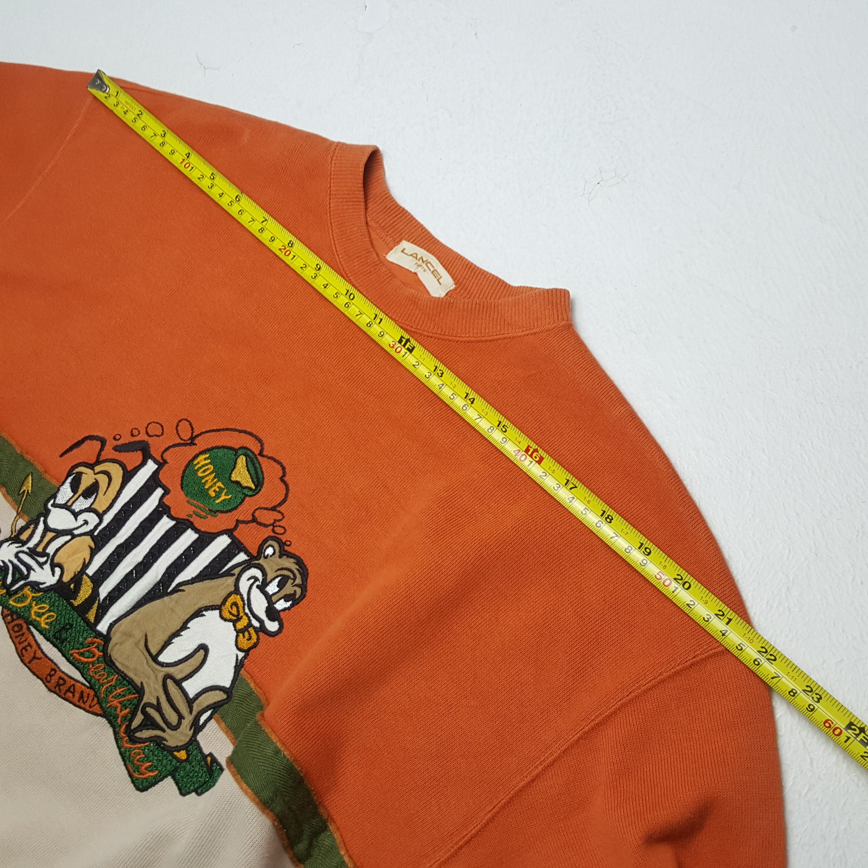 Lancel × Vintage LANCEL Center Design Sweatshirt Size US M / EU 48-50 / 2 - 4 Thumbnail
