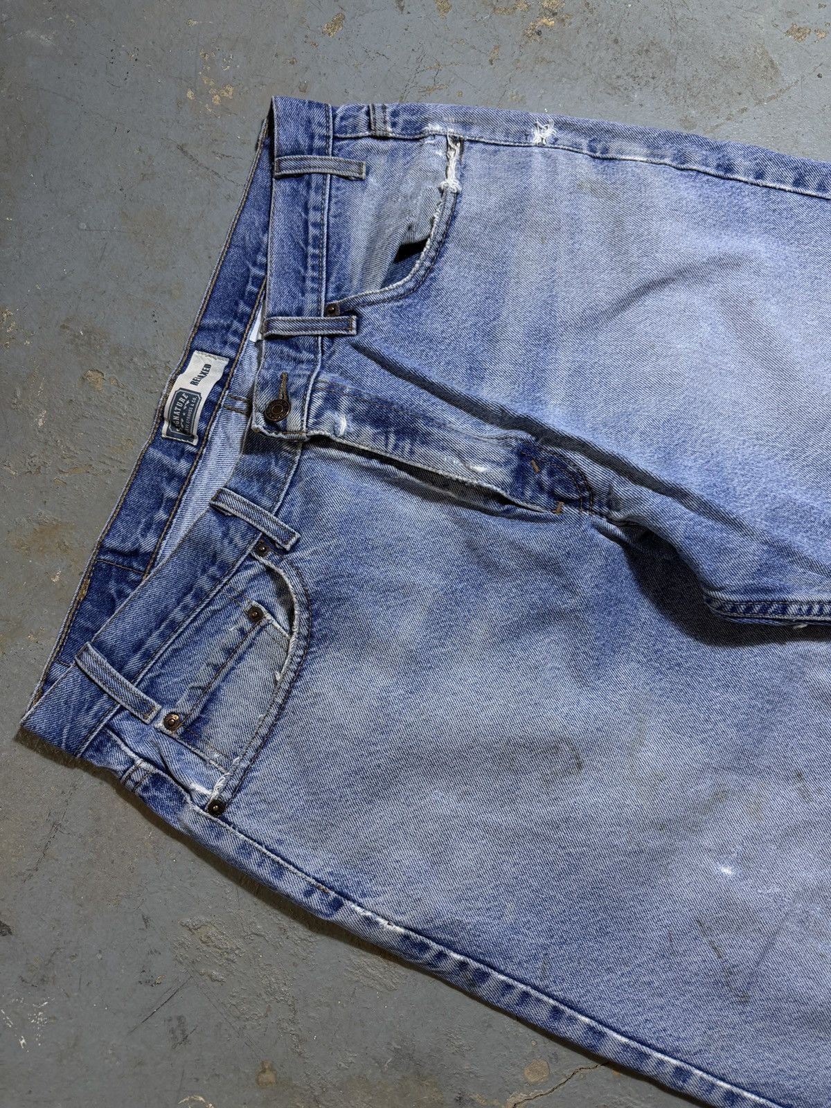 Levi's Vintage Levi’s Relaxed denim jeans Size US 38 / EU 54 - 4 Thumbnail