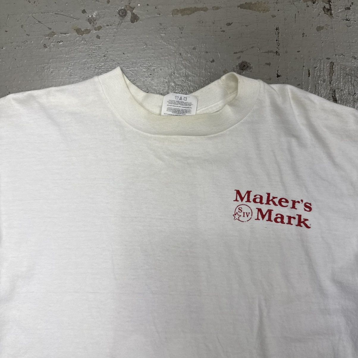 Vintage Vintage Maker's Mark Kentucky Straight Bourbon Whiskey Promo Size US M / EU 48-50 / 2 - 3 Thumbnail