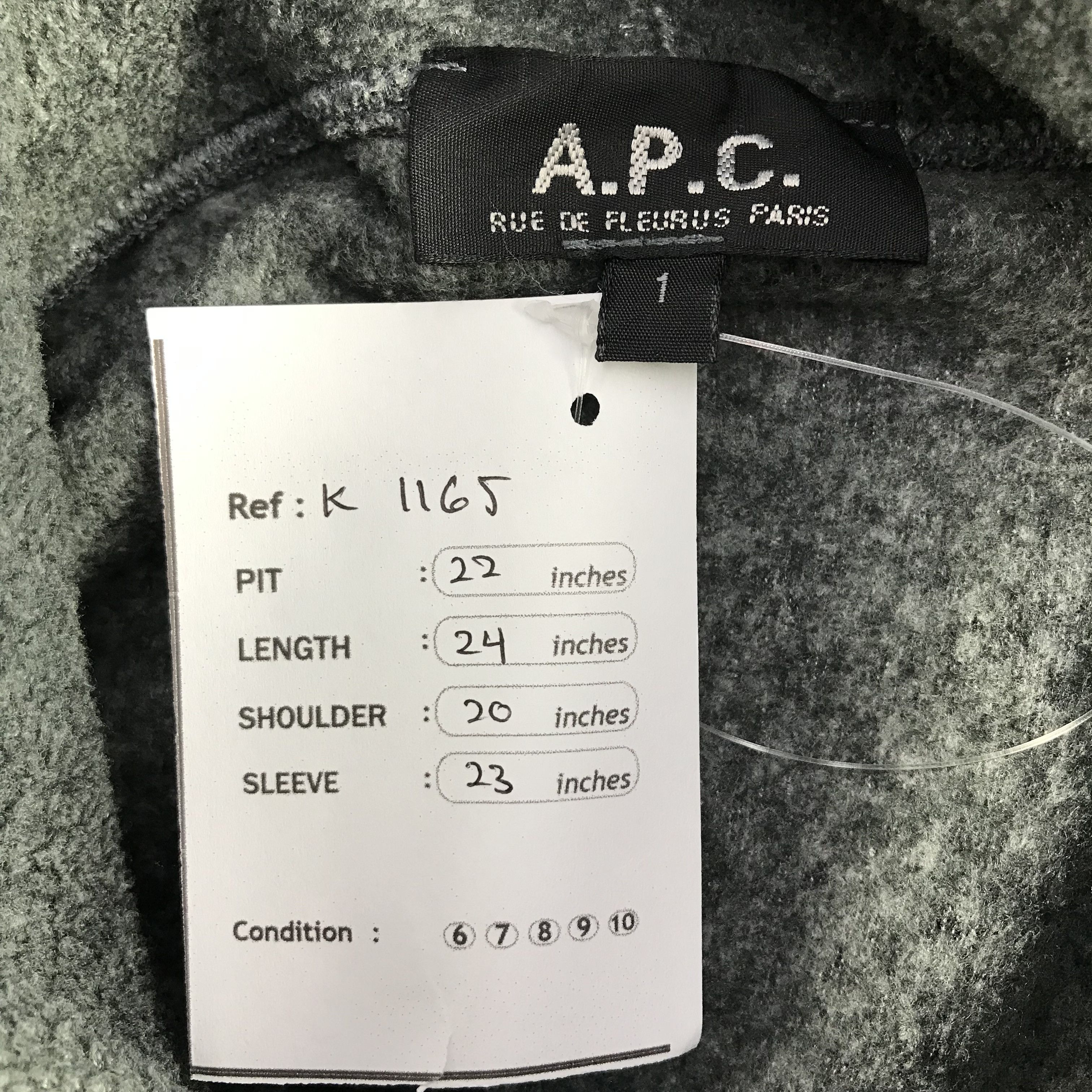 A.P.C. Rock Steady APC Hoodie K1165 Size US M / EU 48-50 / 2 - 7 Thumbnail