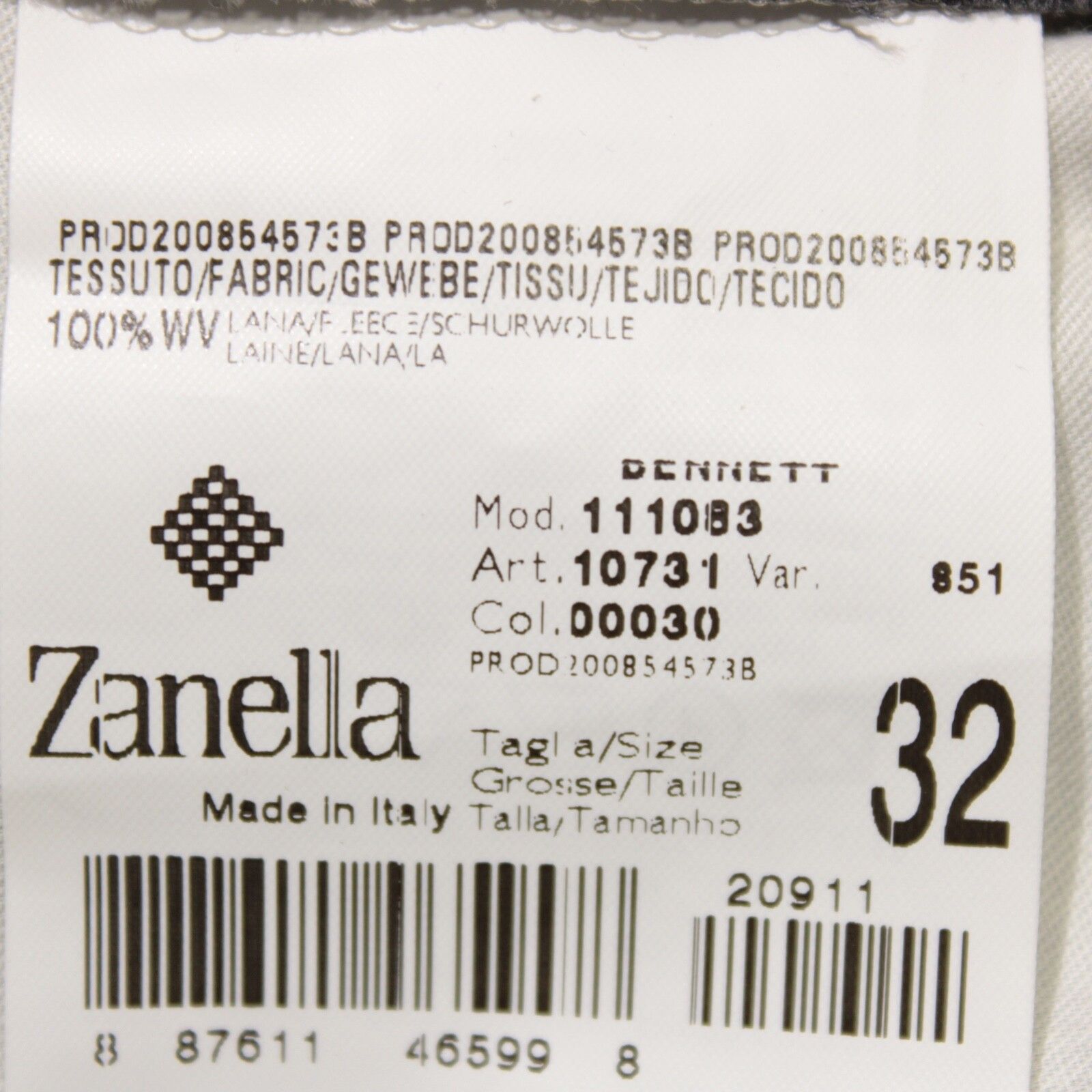 Zanella Zanella New with tags Dress Pants Size 32 US In Gray Size US 32 / EU 48 - 6 Thumbnail