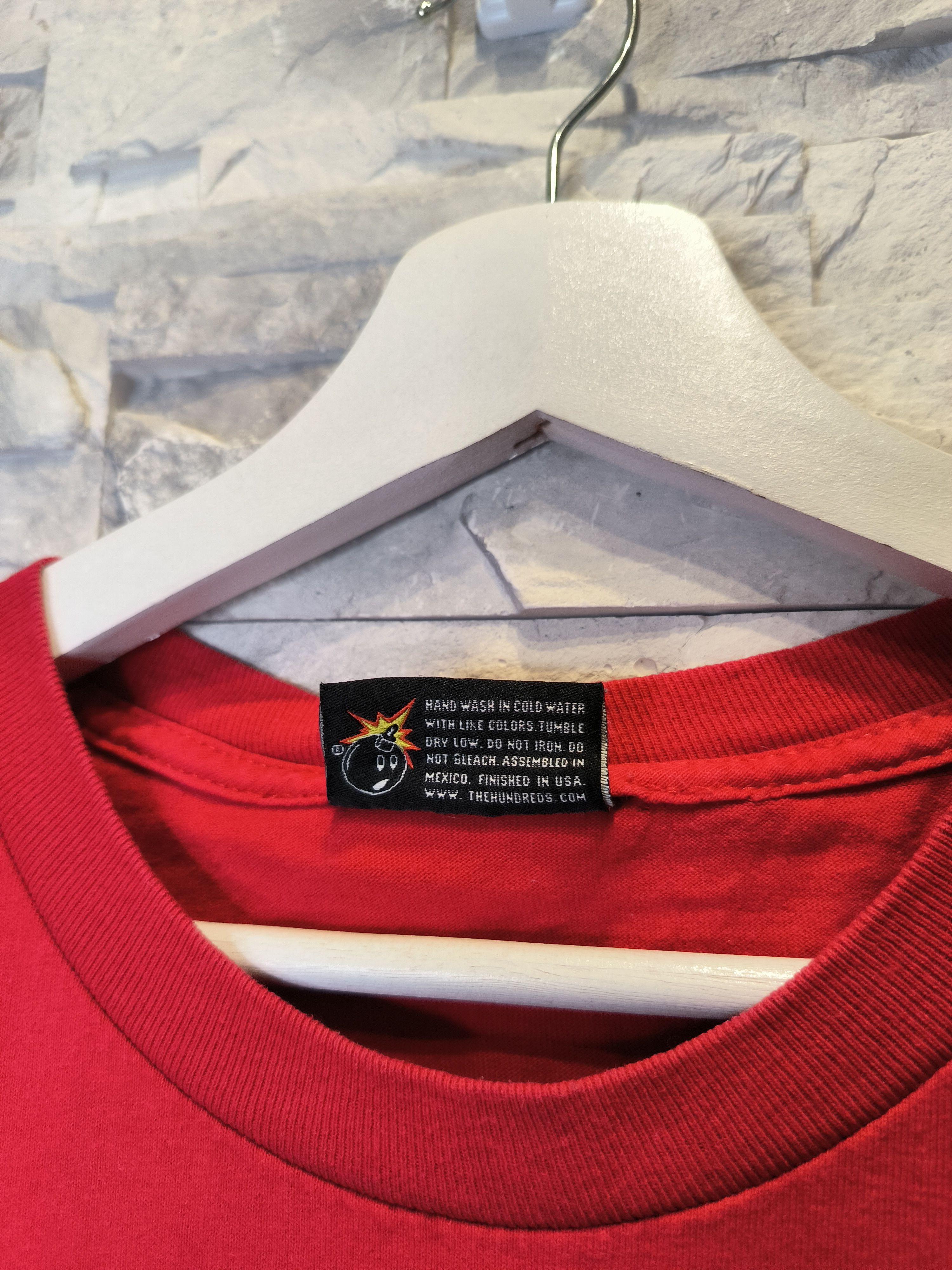 The Hundreds The Hundreds Logo T-Shirt Tee Red Size US L / EU 52-54 / 3 - 5 Thumbnail