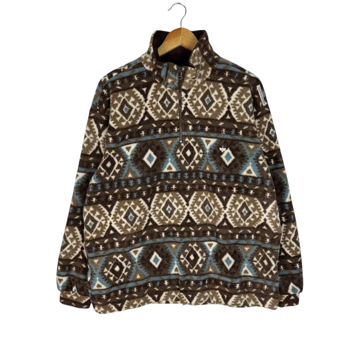 Native ❄️GOOSE & GANDER HALF ZIP FLEECE NATIVE JACKET Size US S / EU 44-46 / 1 - 2 Thumbnail