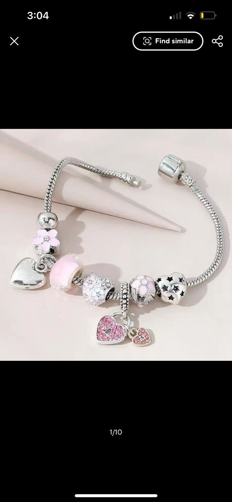 Designer Charm Bracelet Size ONE SIZE - 1 Thumbnail
