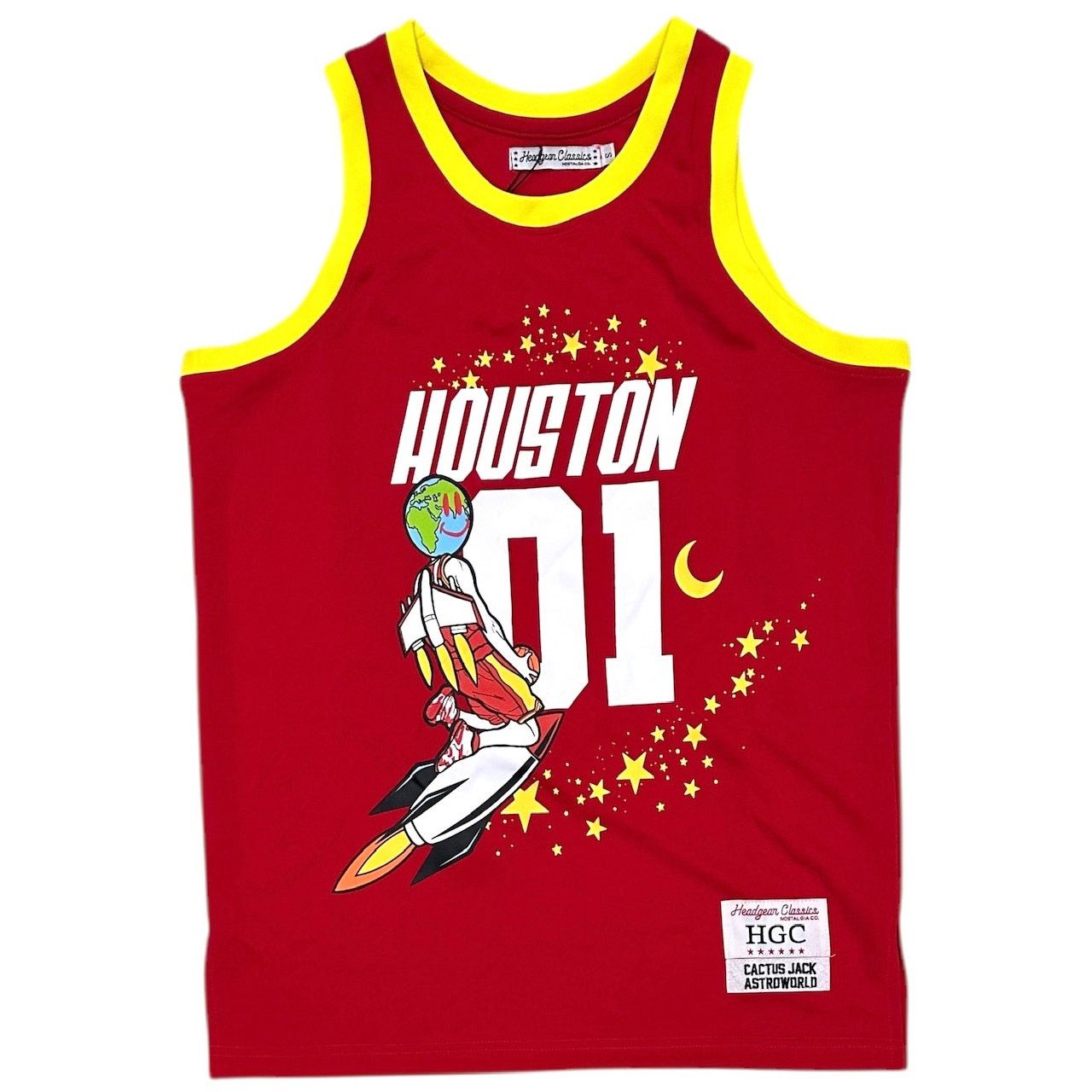 Travis Scott Headgear Classics Astroworld Basketball Jersey