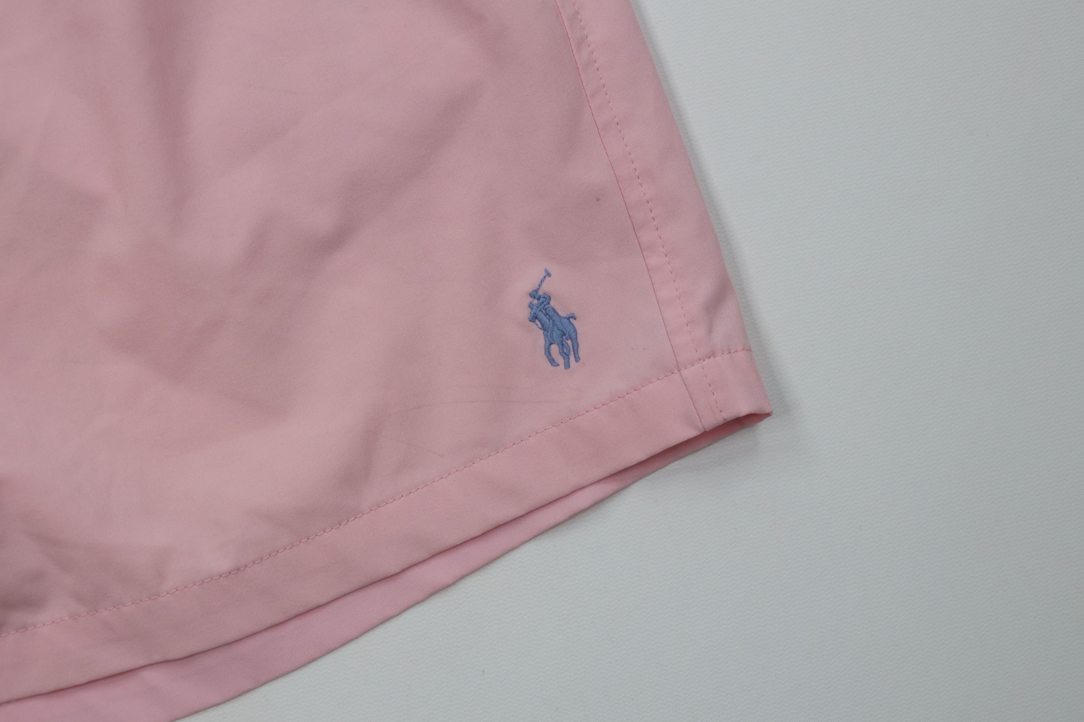 Polo Ralph Lauren Ralph Lauren Above Knee Swim Trunks Shorts Bubble Gum Pink Size US 36 / EU 52 - 5 Thumbnail