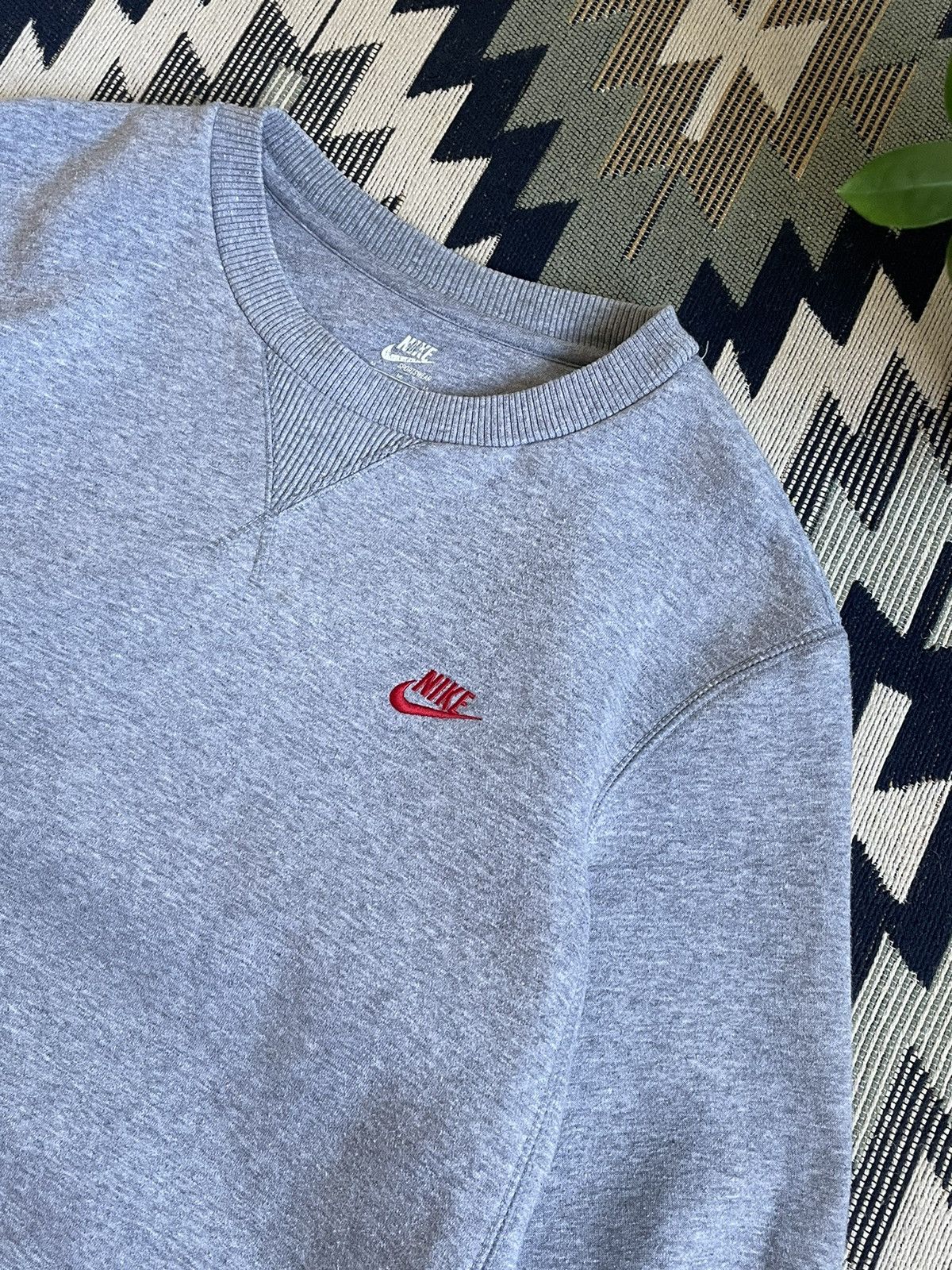Nike × Vintage Vintage Nike Streetwear Logo Sweatshirt Size US M / EU 48-50 / 2 - 5 Thumbnail