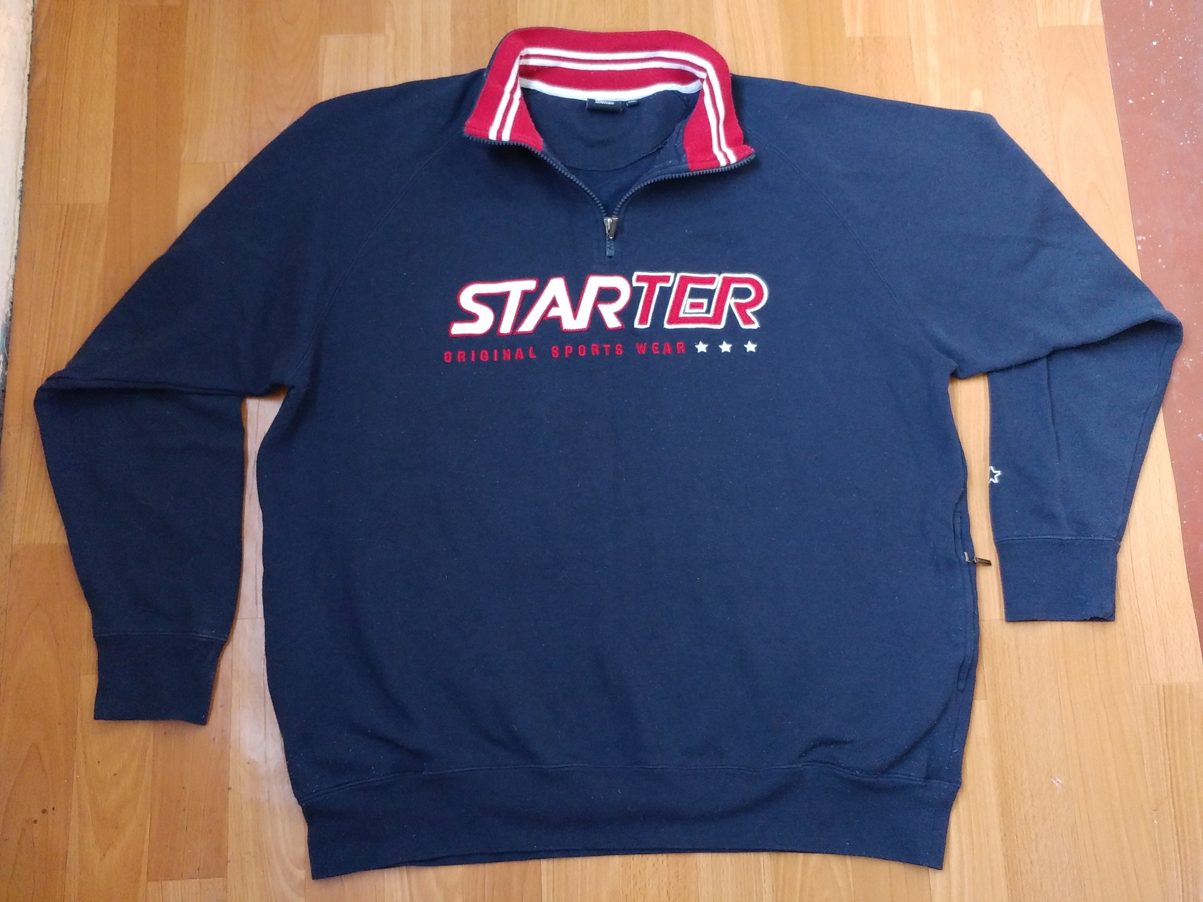 Starter STARTER sweatshirt, fleece jacket vintage 90s hip-hop XXL Size US XXL / EU 58 / 5 - 1 Thumbnail