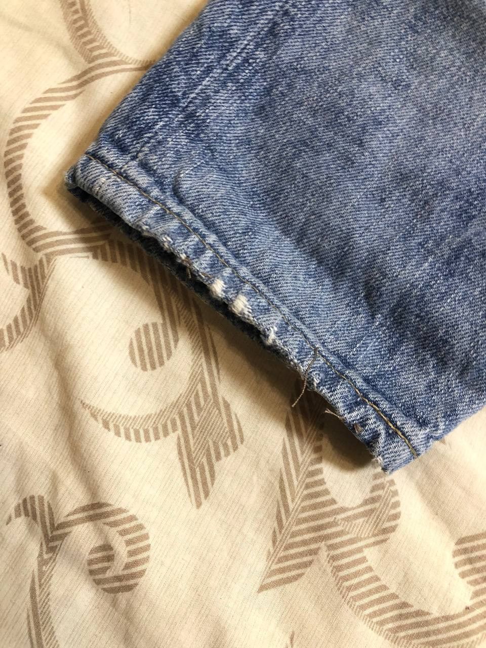 Polo Ralph Lauren Polo Ralph Lauren Vintage Straight Leg Denim distressed Size US 31 - 9 Thumbnail