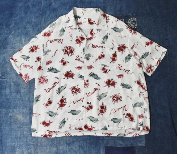 image of Visvim 22Ss Wallis Sunnybird Shirt in White, Men's (Size XL)