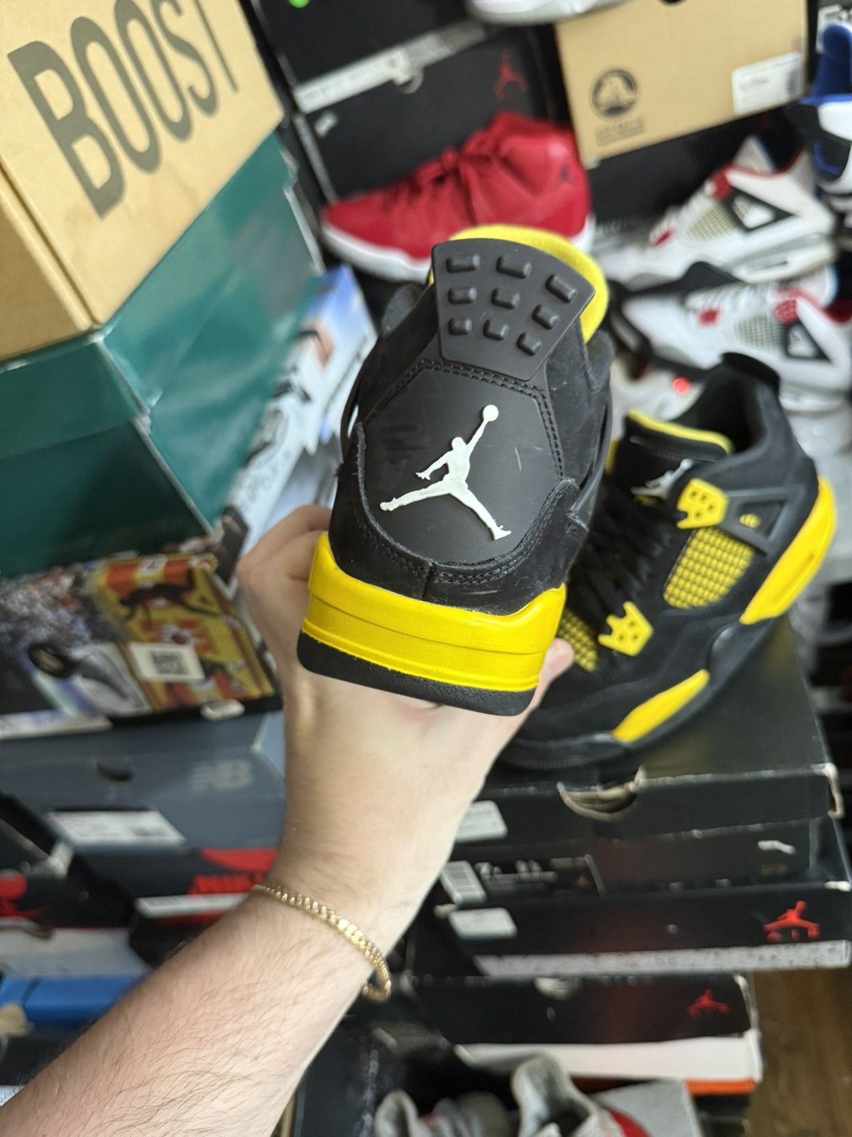Jordan Brand Jordan retro 4 thunder sz 6y Size US 6 / EU 39 - 4 Thumbnail