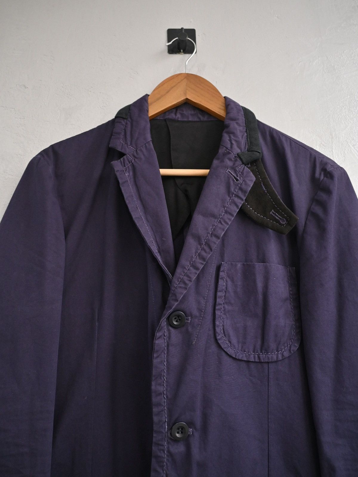 Sacai Sacai Navy Hybrid Workwear Set Size US M / EU 48-50 / 2 - 9 Thumbnail